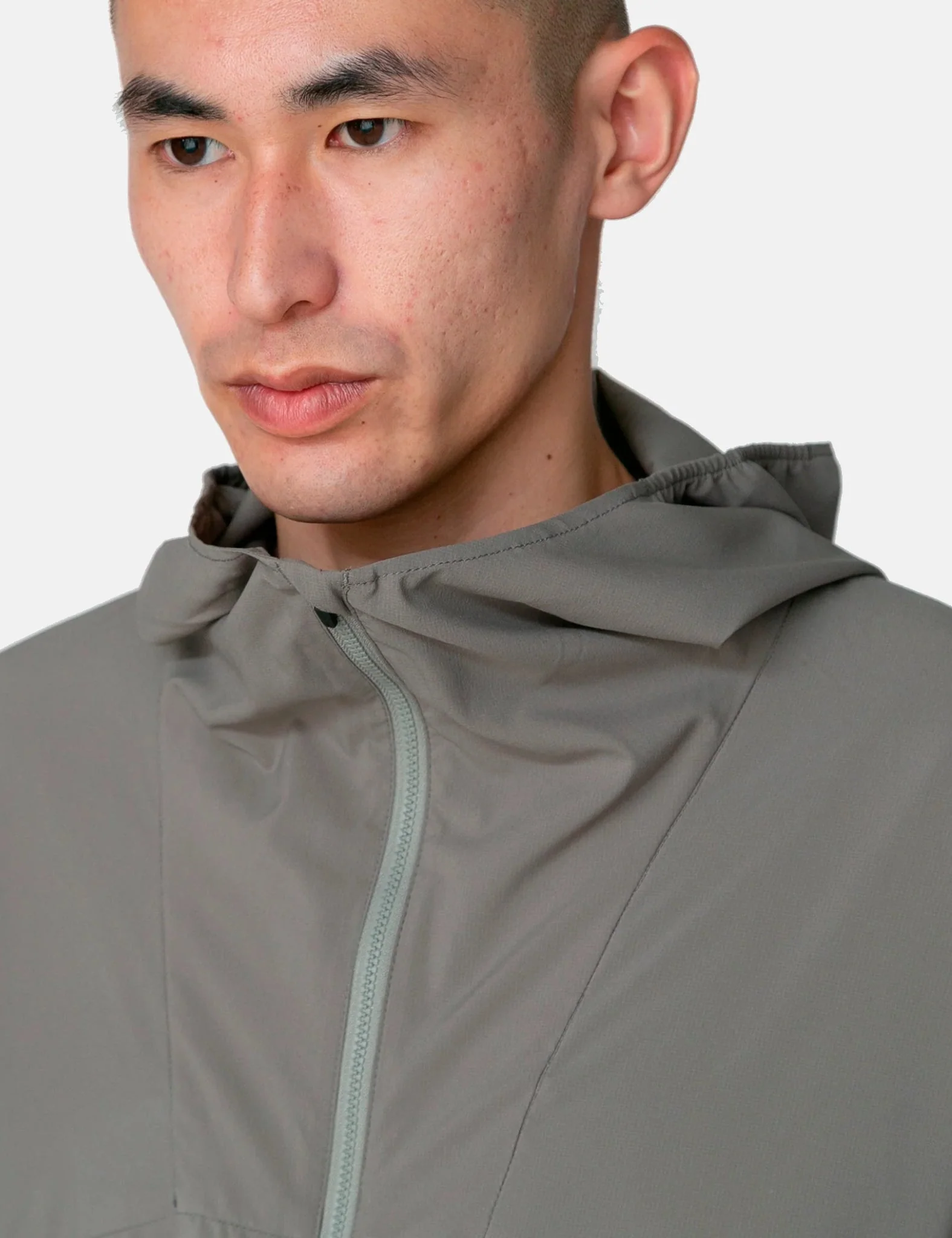 Snow Peak Shadow Ripstop Jacket - Olive Green - Image 3