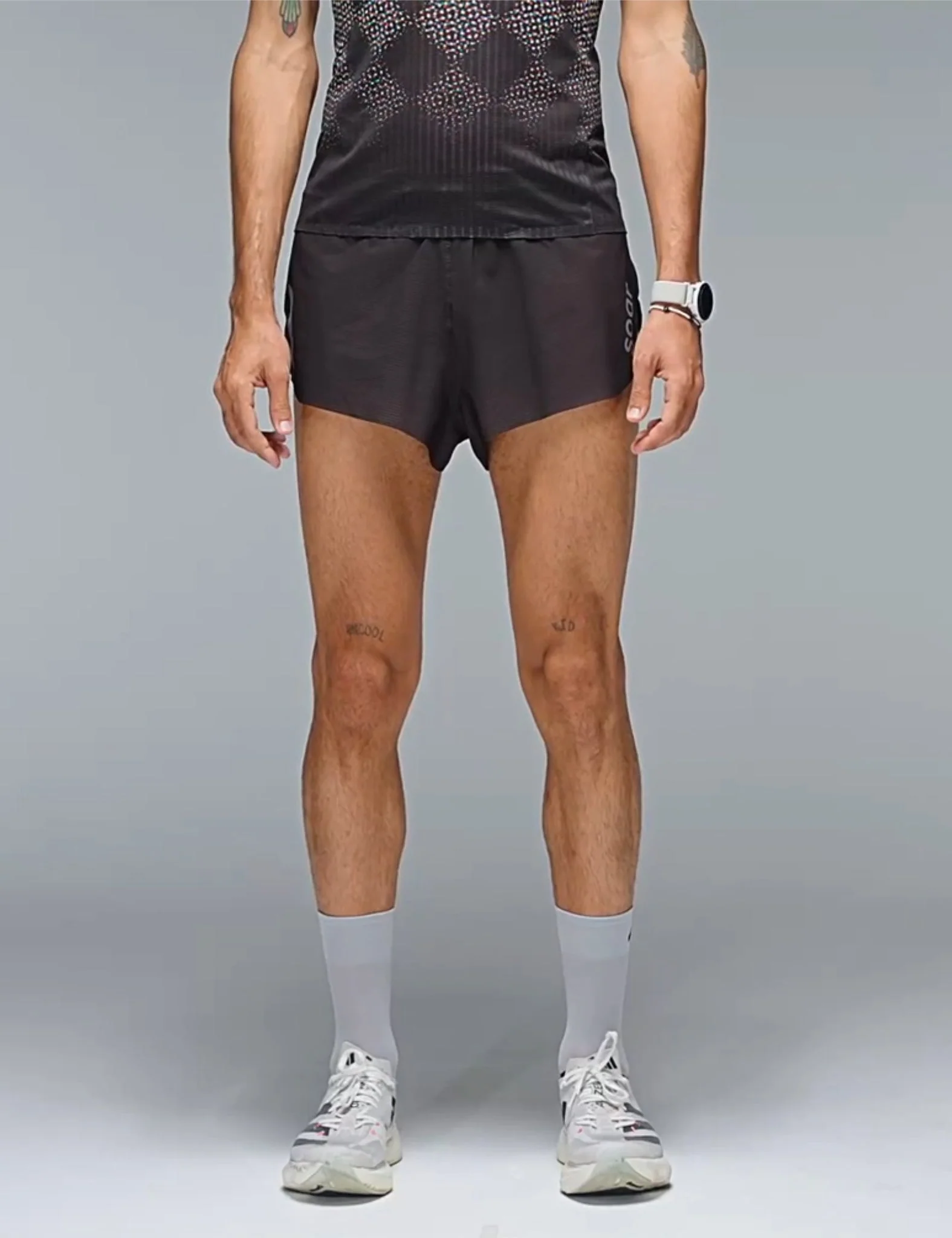 Soar Running Men's Marathon Shorts - Black