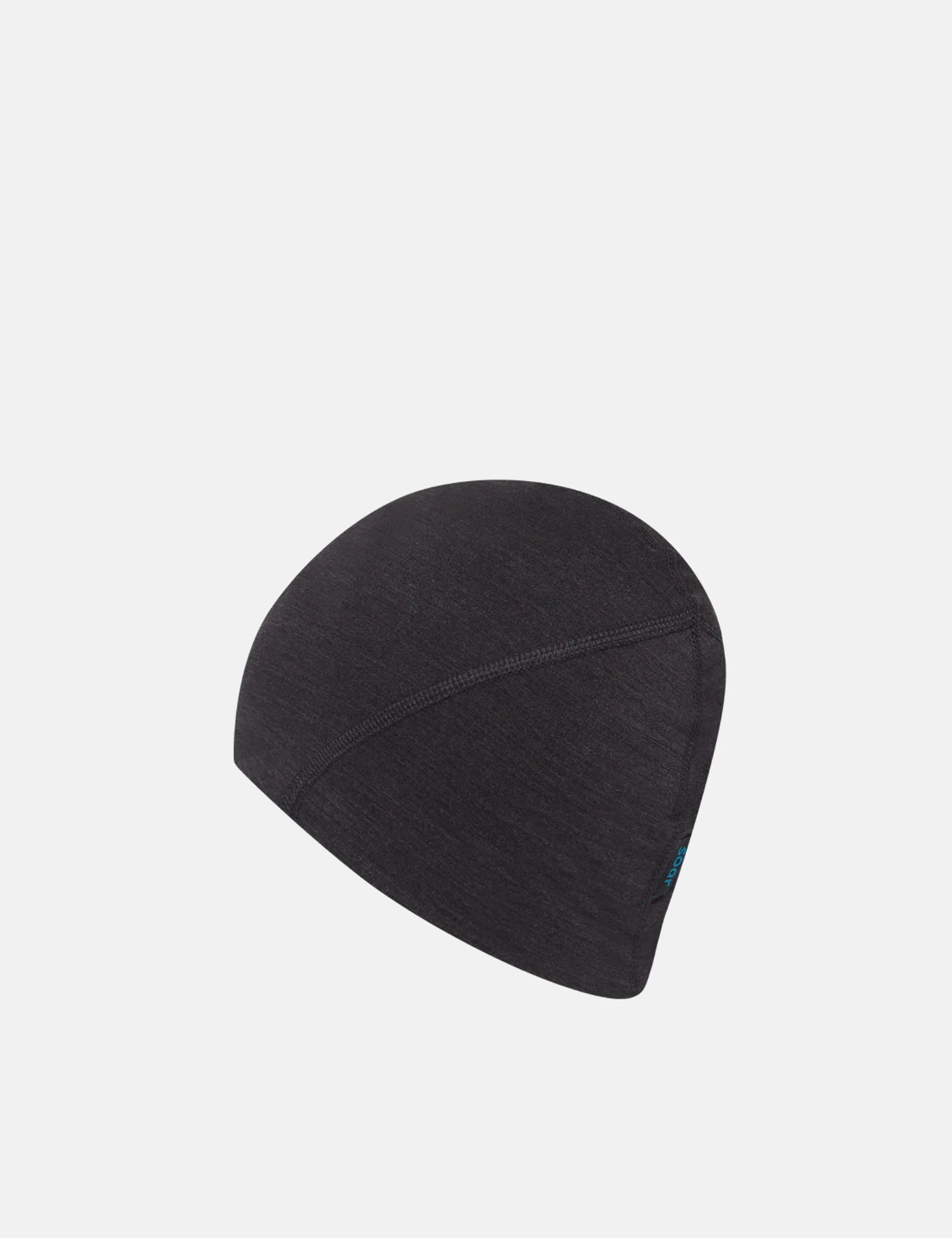 Soar Running Merino Silk Beanie - Dark Grey - Image 2