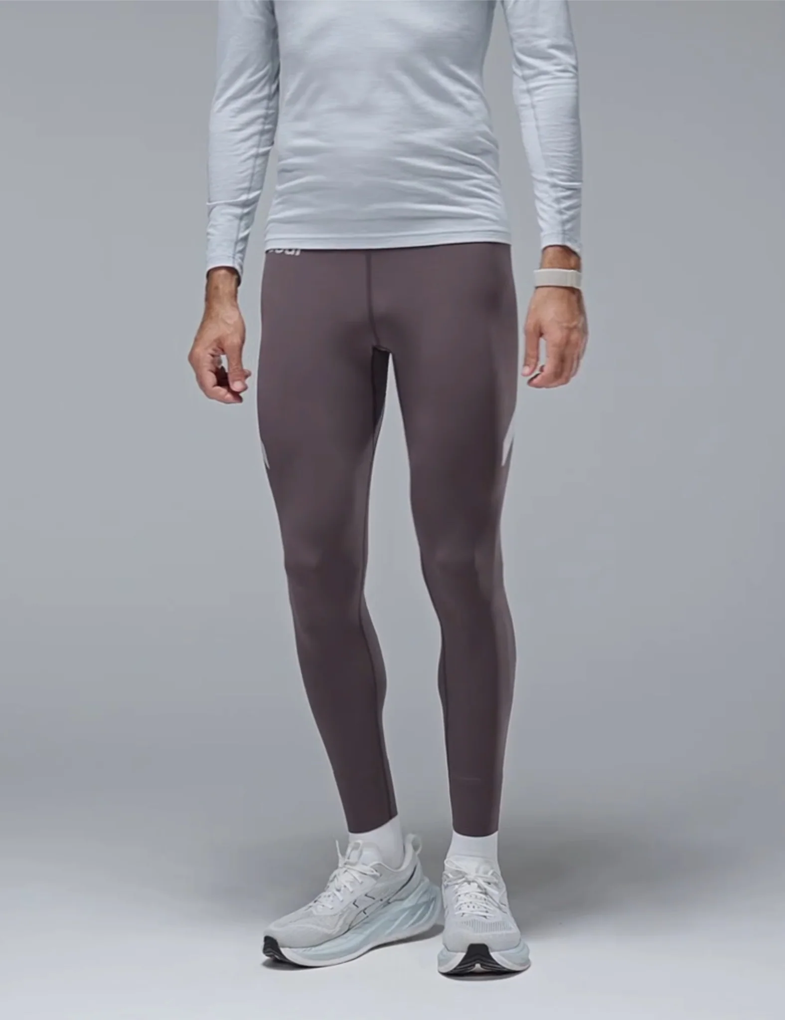 Soar Running Sessions Tights - Dark Grey - Image 2