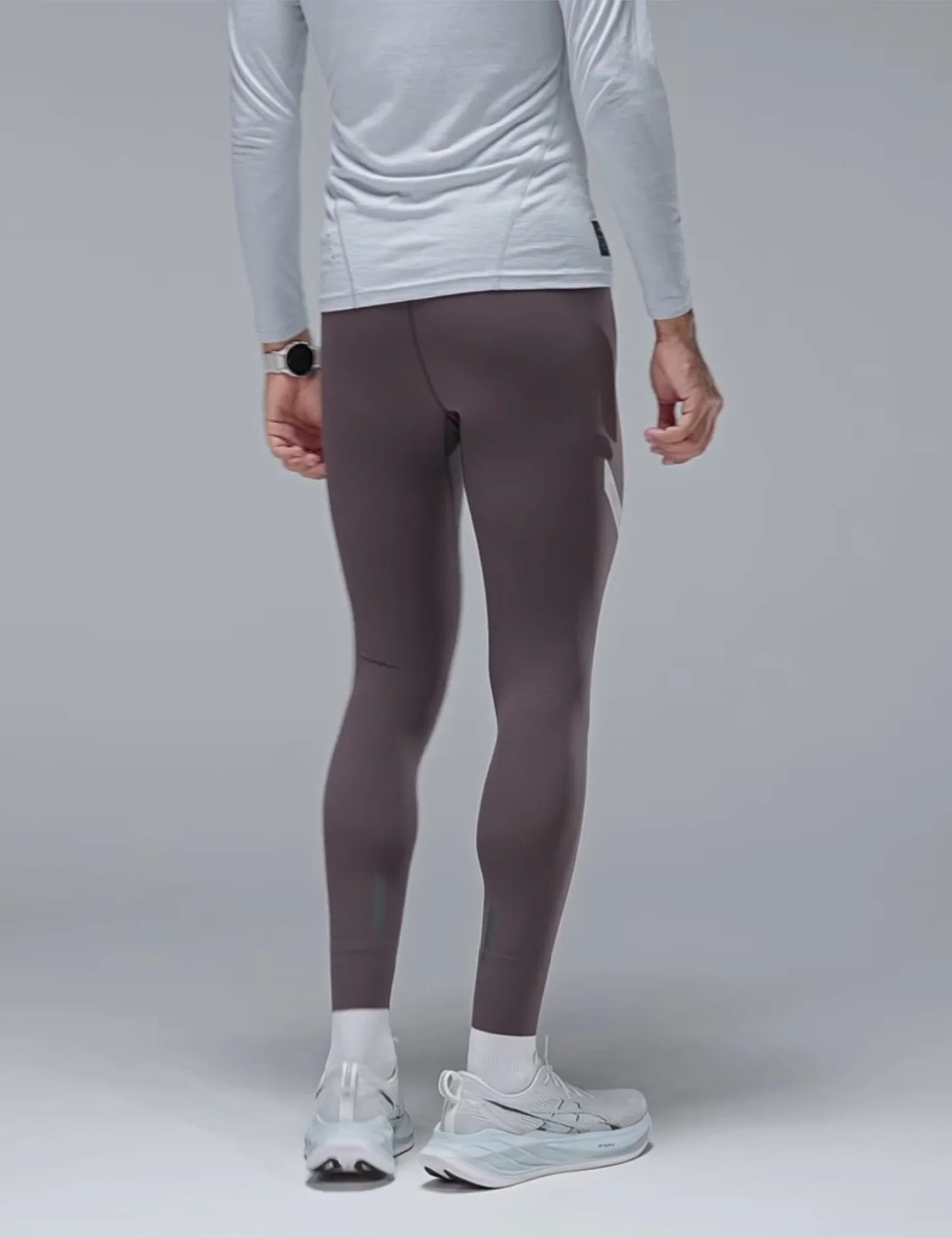 Soar Running Sessions Tights - Dark Grey - Image 3