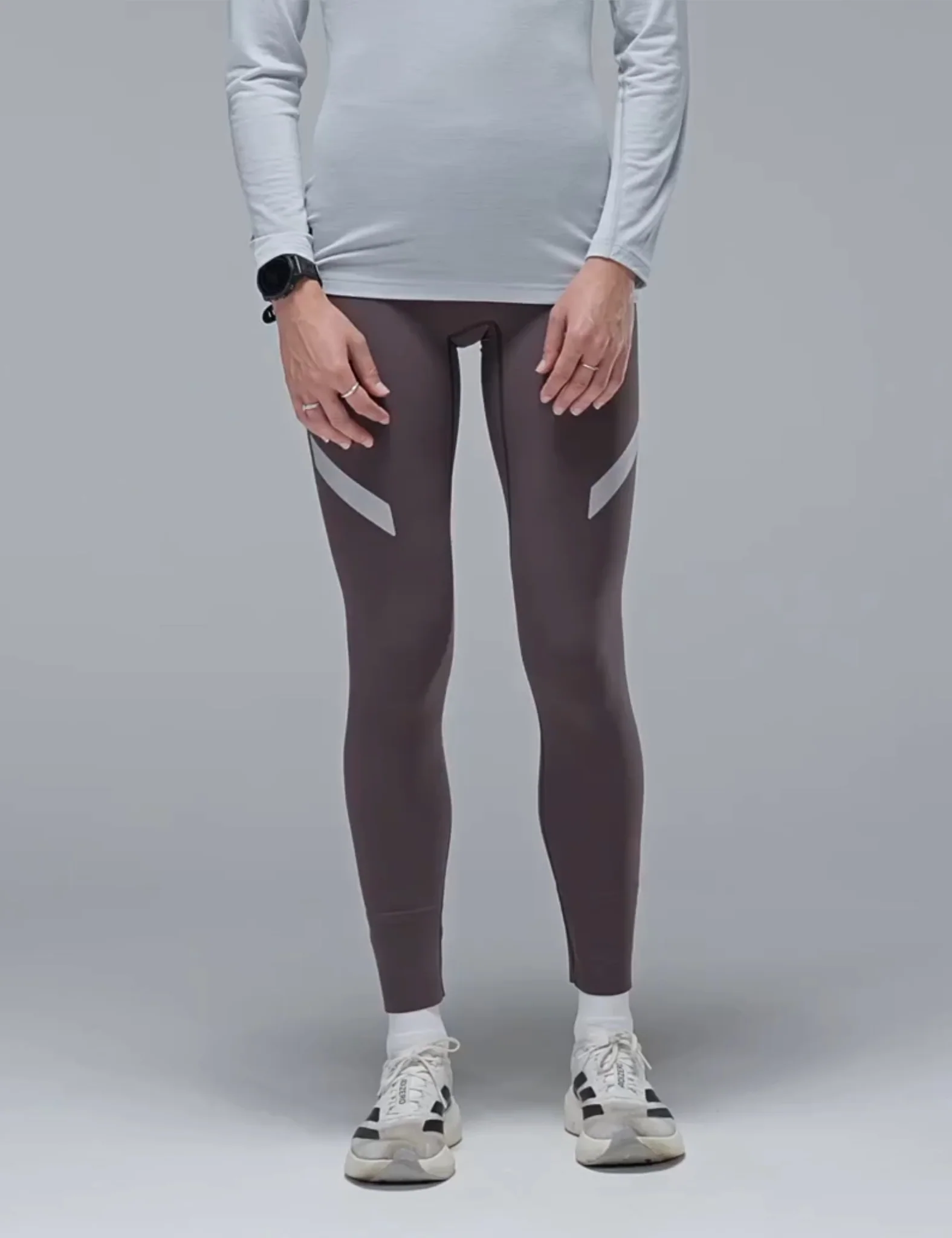 Soar Running Women's Run Tights - Dark Grey - Image 2