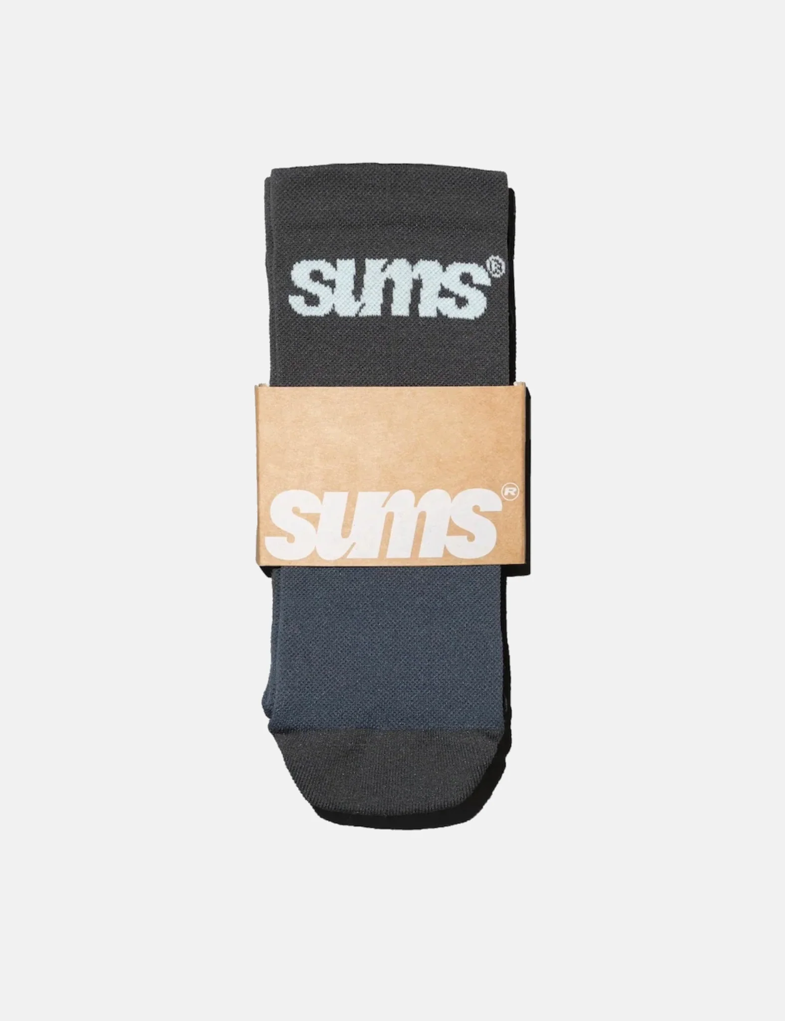 SUMS All Seaons Socks - Beluga/Black - Image 4