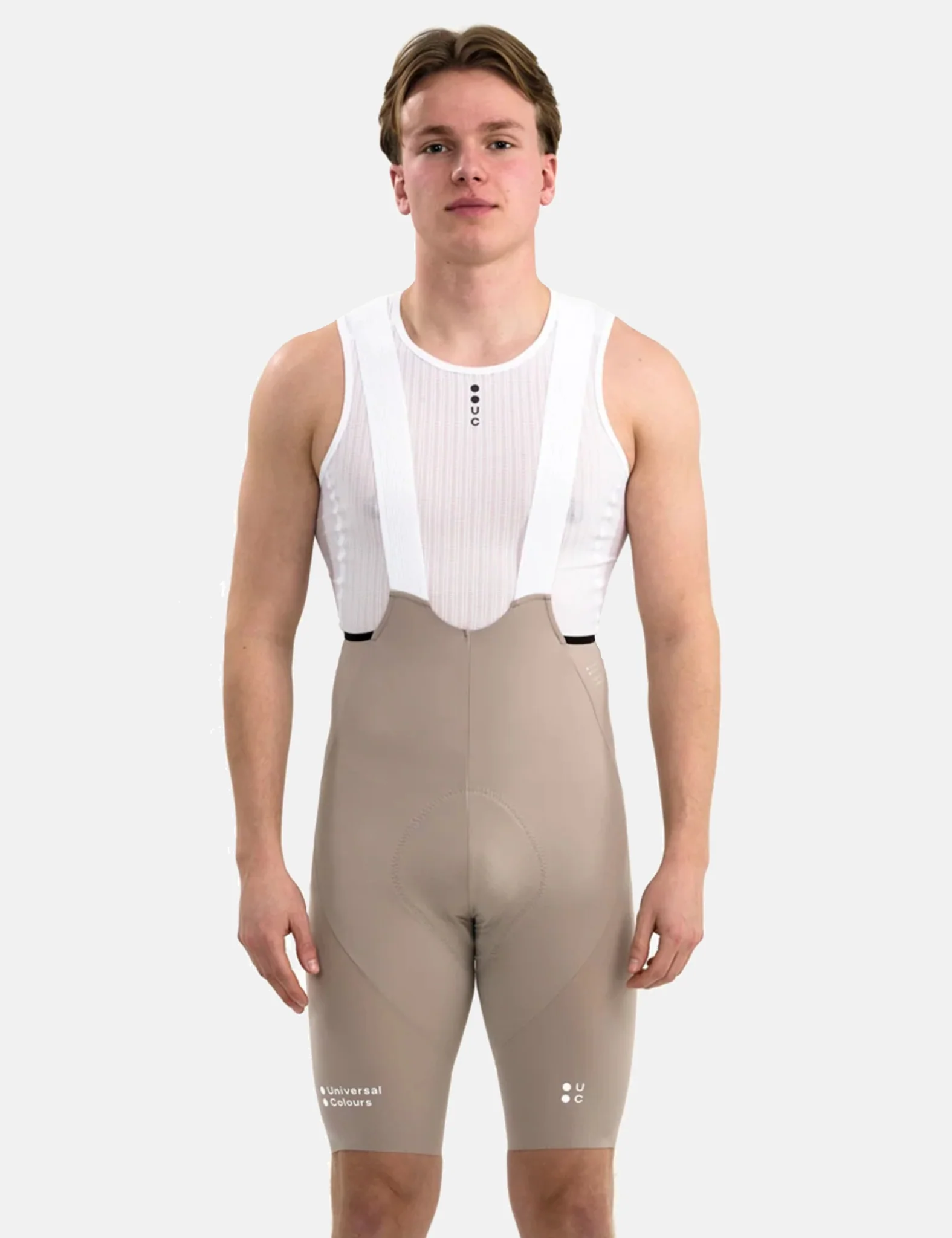 Universal Colours Chroma Bib Short - Moon Grey