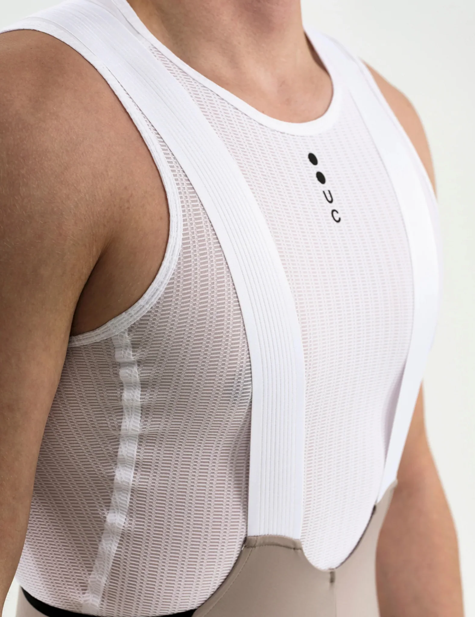 Universal Colours Chroma Bib Short - Moon Grey - Image 2