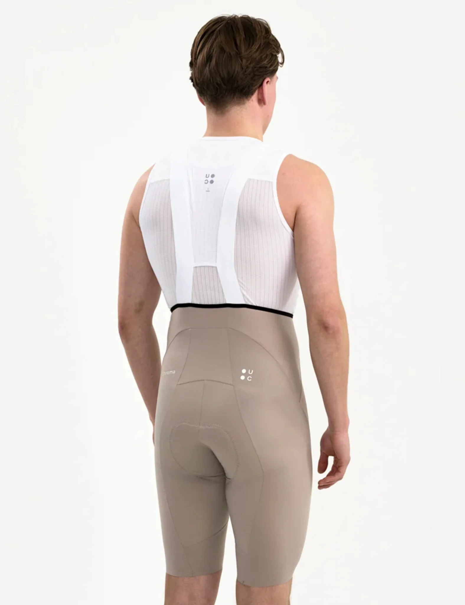 Universal Colours Chroma Bib Short - Moon Grey - Image 4