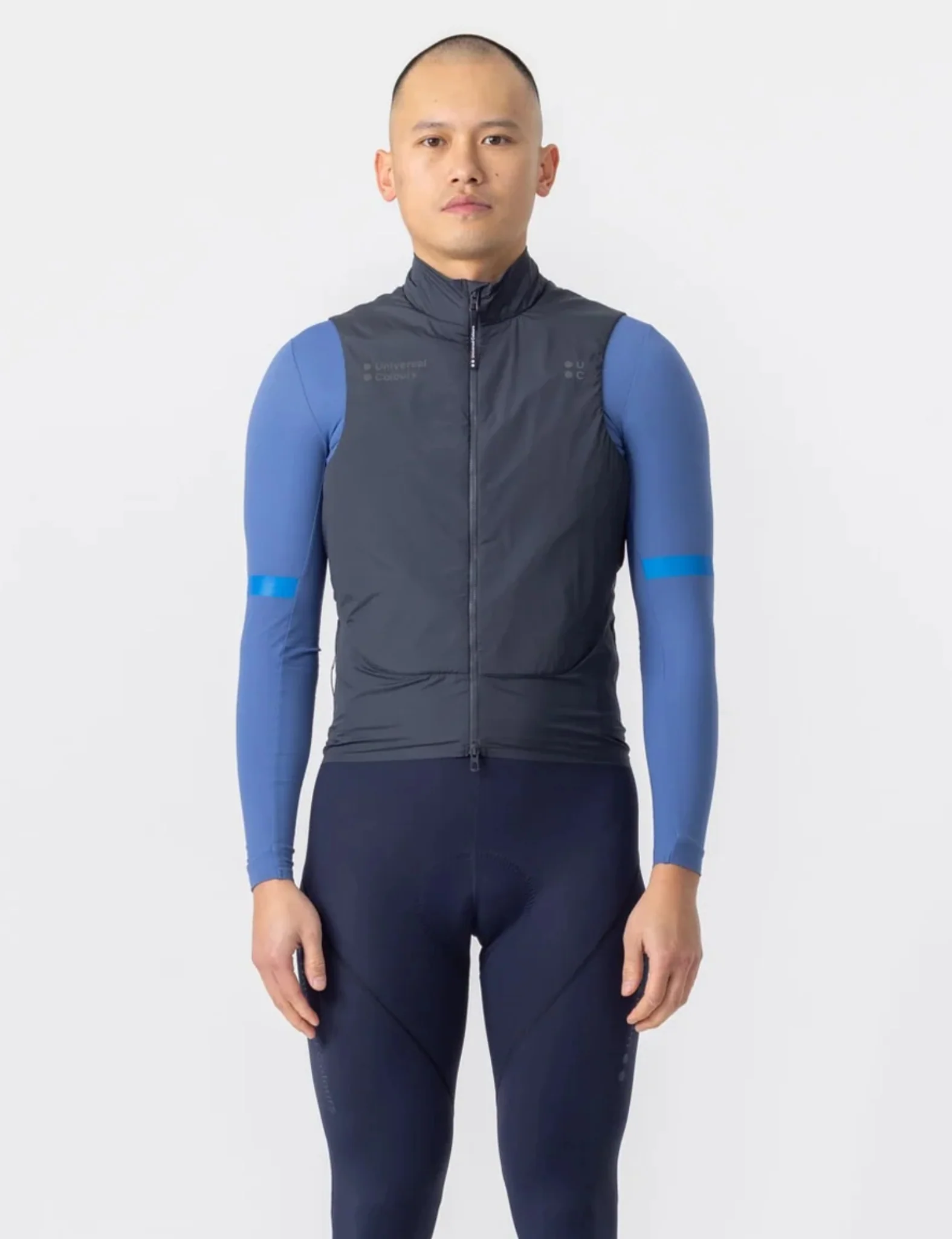 Universal Colours Chroma Insulated Unisex Gilet - Slate Grey - Image 3