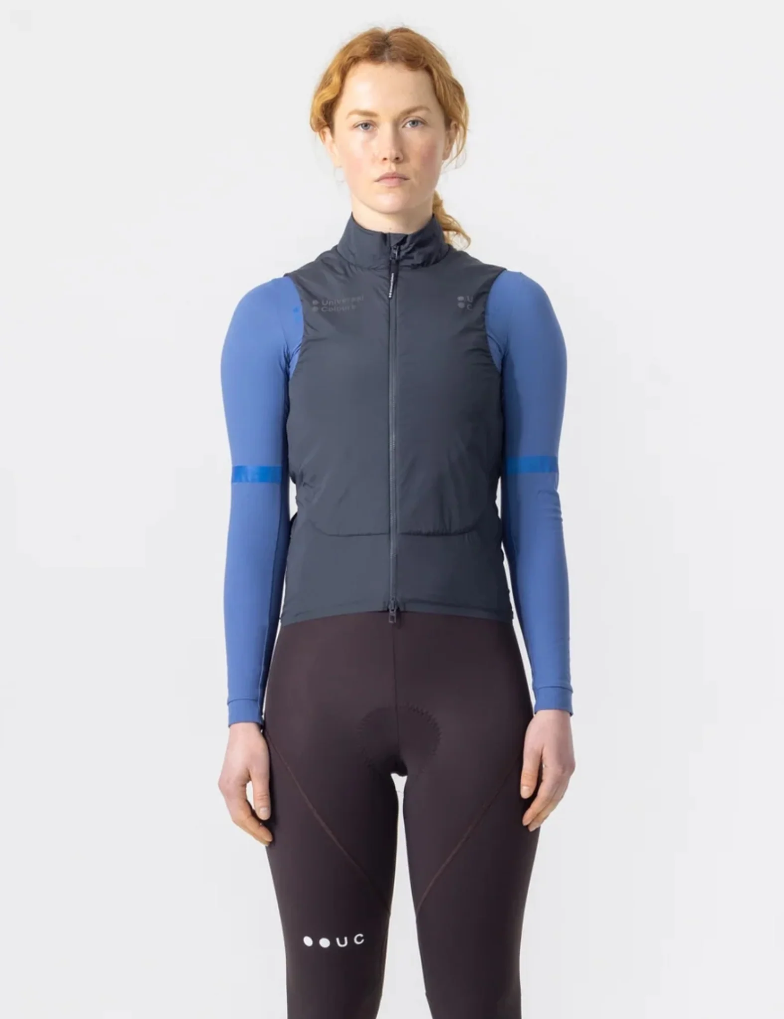 Universal Colours Chroma Insulated Unisex Gilet - Slate Grey - Image 4
