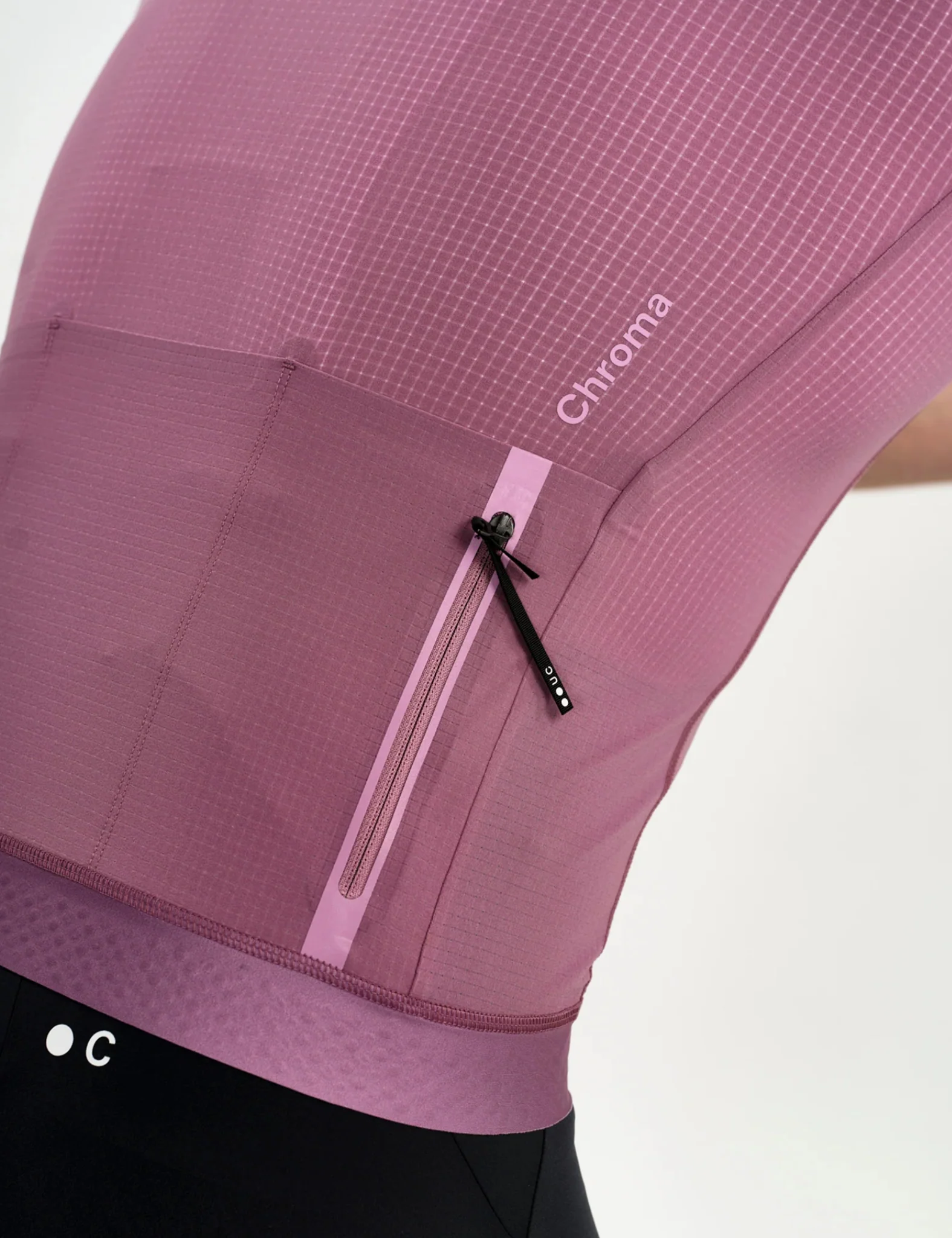 Universal Colours Chroma Light Short Sleeve Jersey - Dusty Lilac - Image 2