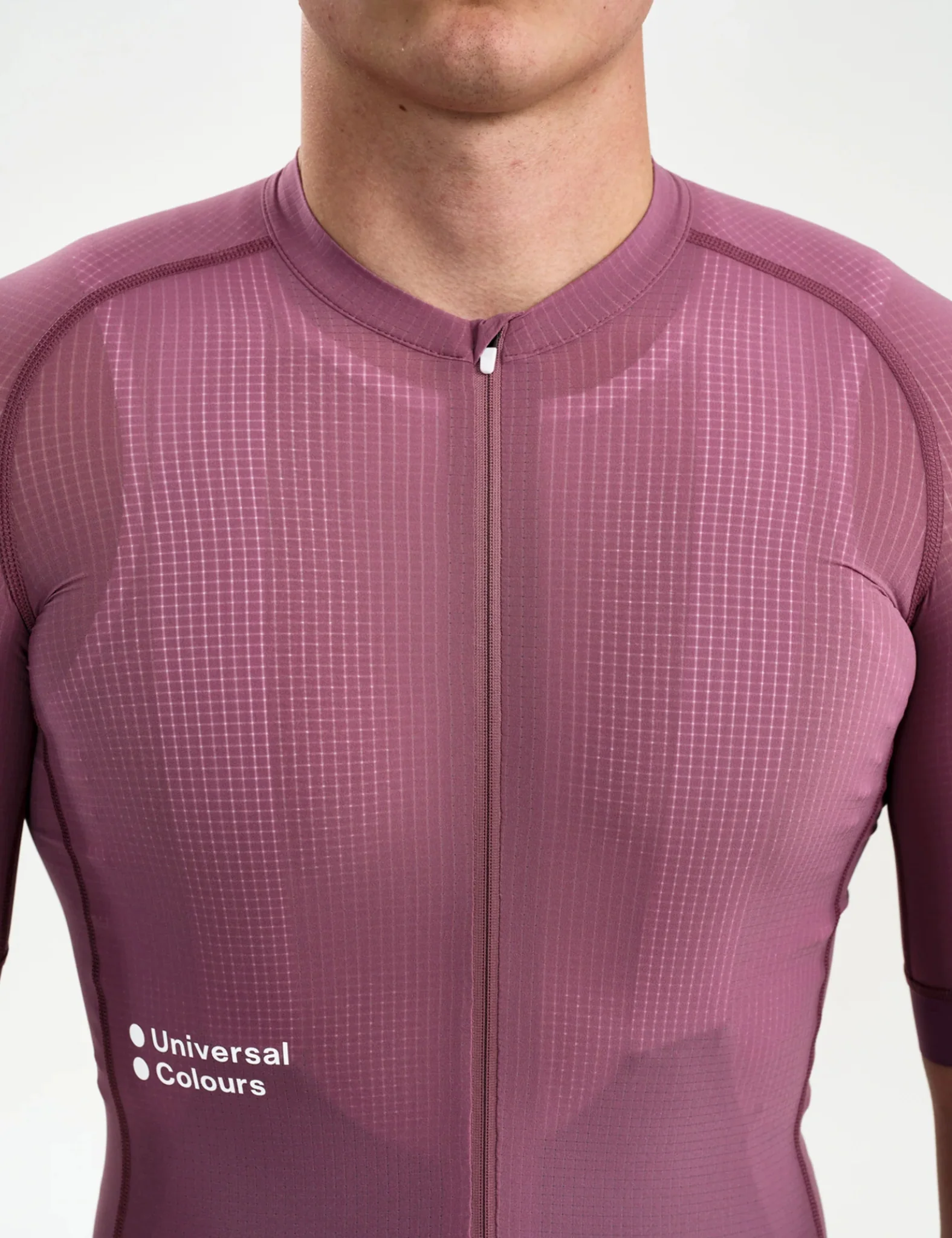 Universal Colours Chroma Light Short Sleeve Jersey - Dusty Lilac - Image 3
