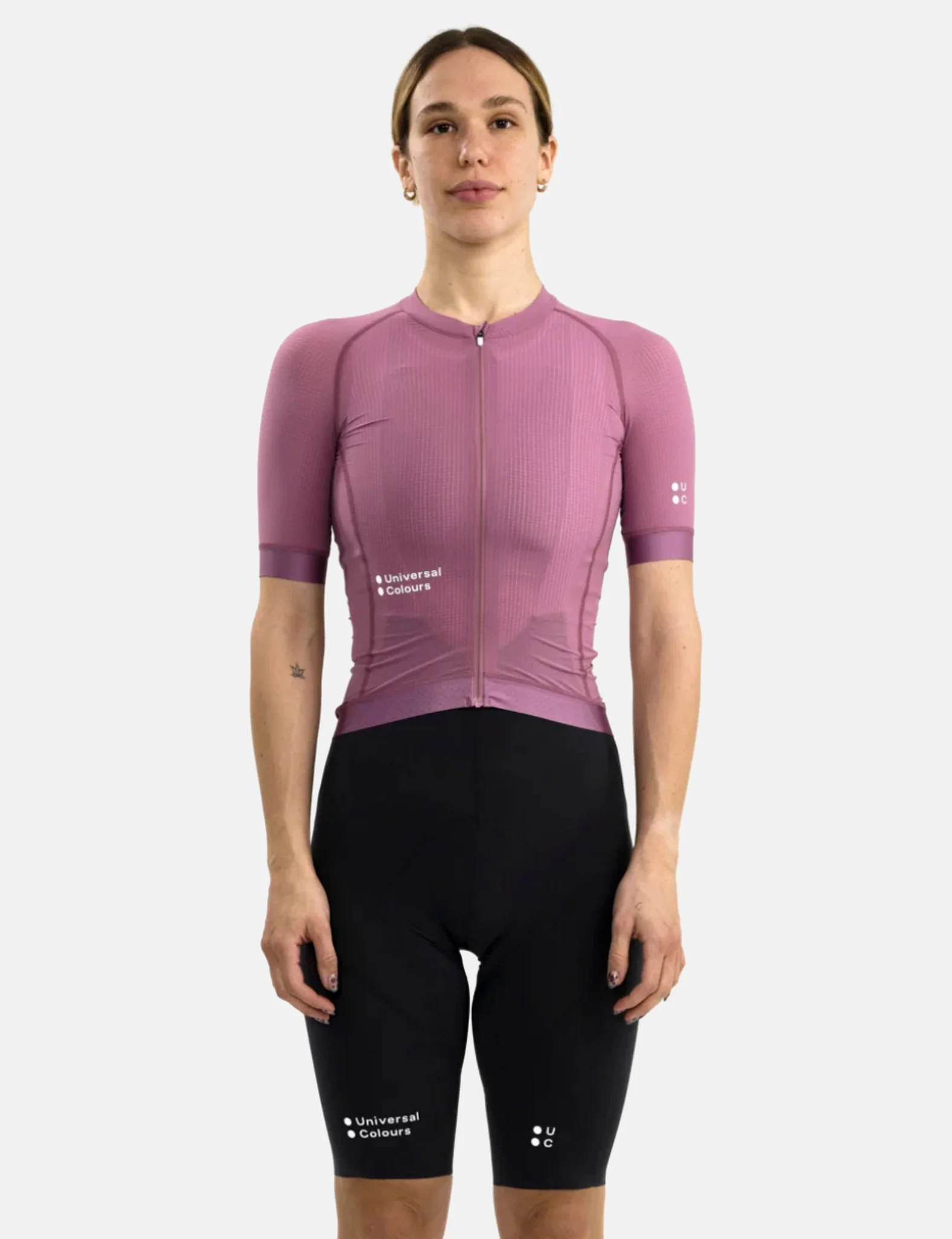 Universal Colours Chroma Light Womens Short Sleeve Jersey - Dusty Lilac