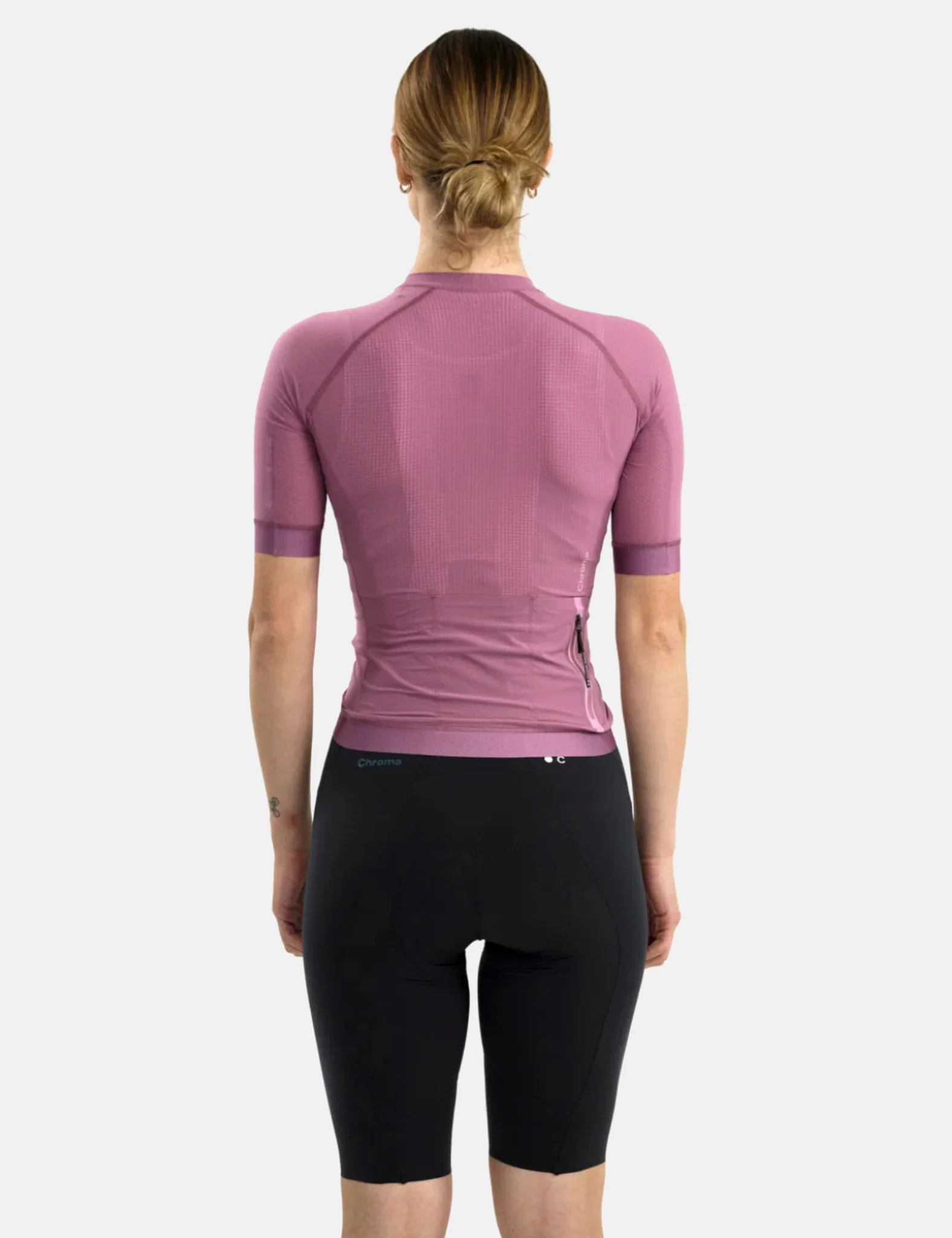 Universal Colours Chroma Light Womens Short Sleeve Jersey - Dusty Lilac - Image 4