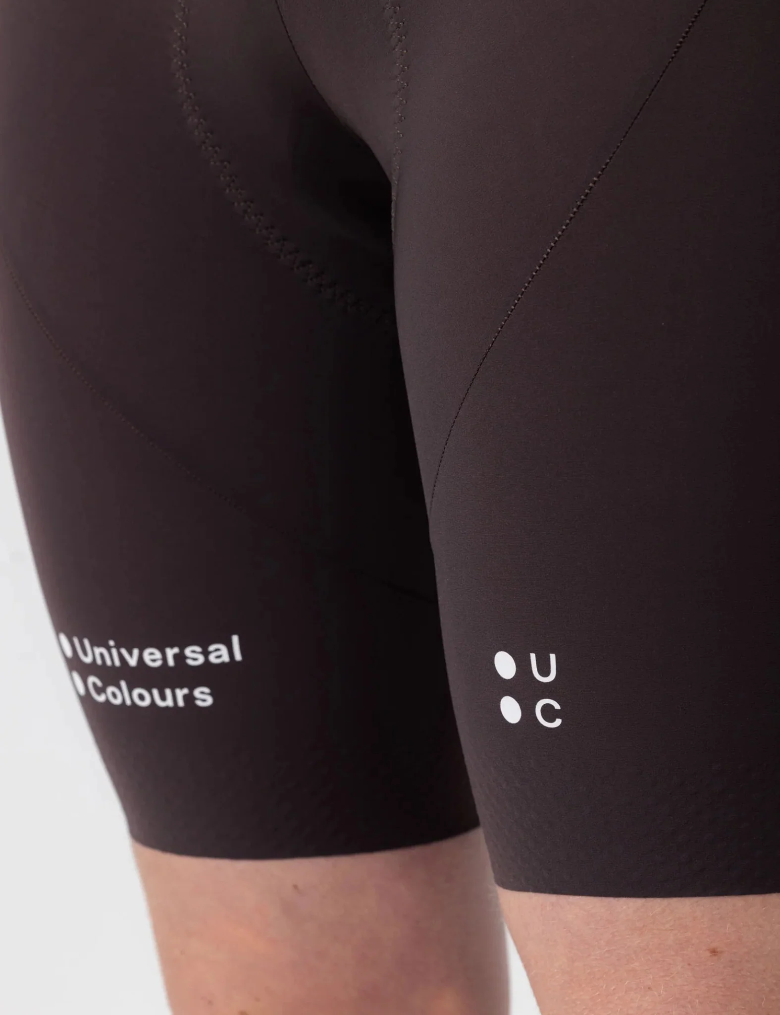 Universal Colours Chroma Womens Bib Short - Heavy Dark Brown - Image 3