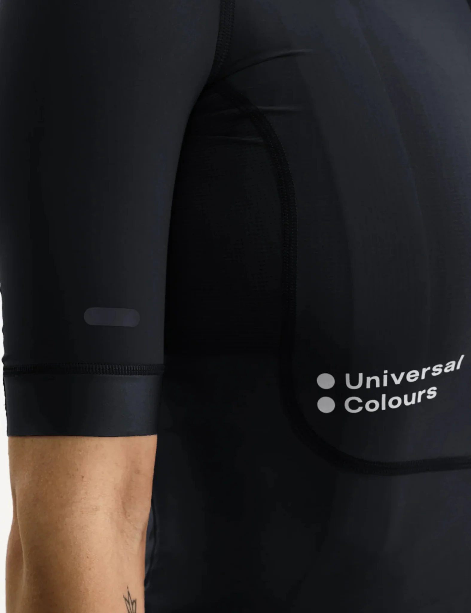 Universal Colours Chroma Womens Short Sleeve Jersey - Black - Image 2