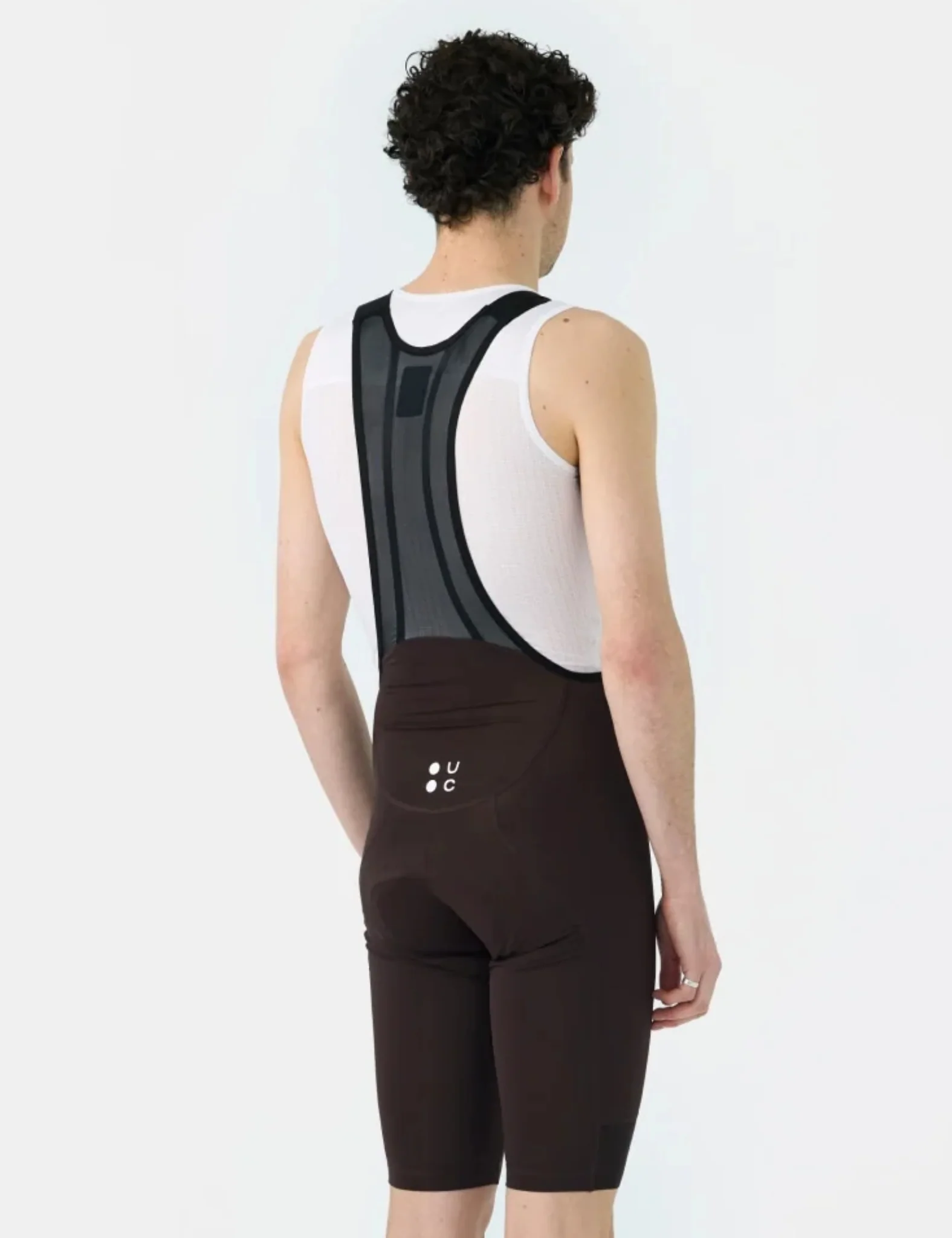 Universal Colours Mono Bib Shorts 2.0 - Heavy Bark Brown - Image 4