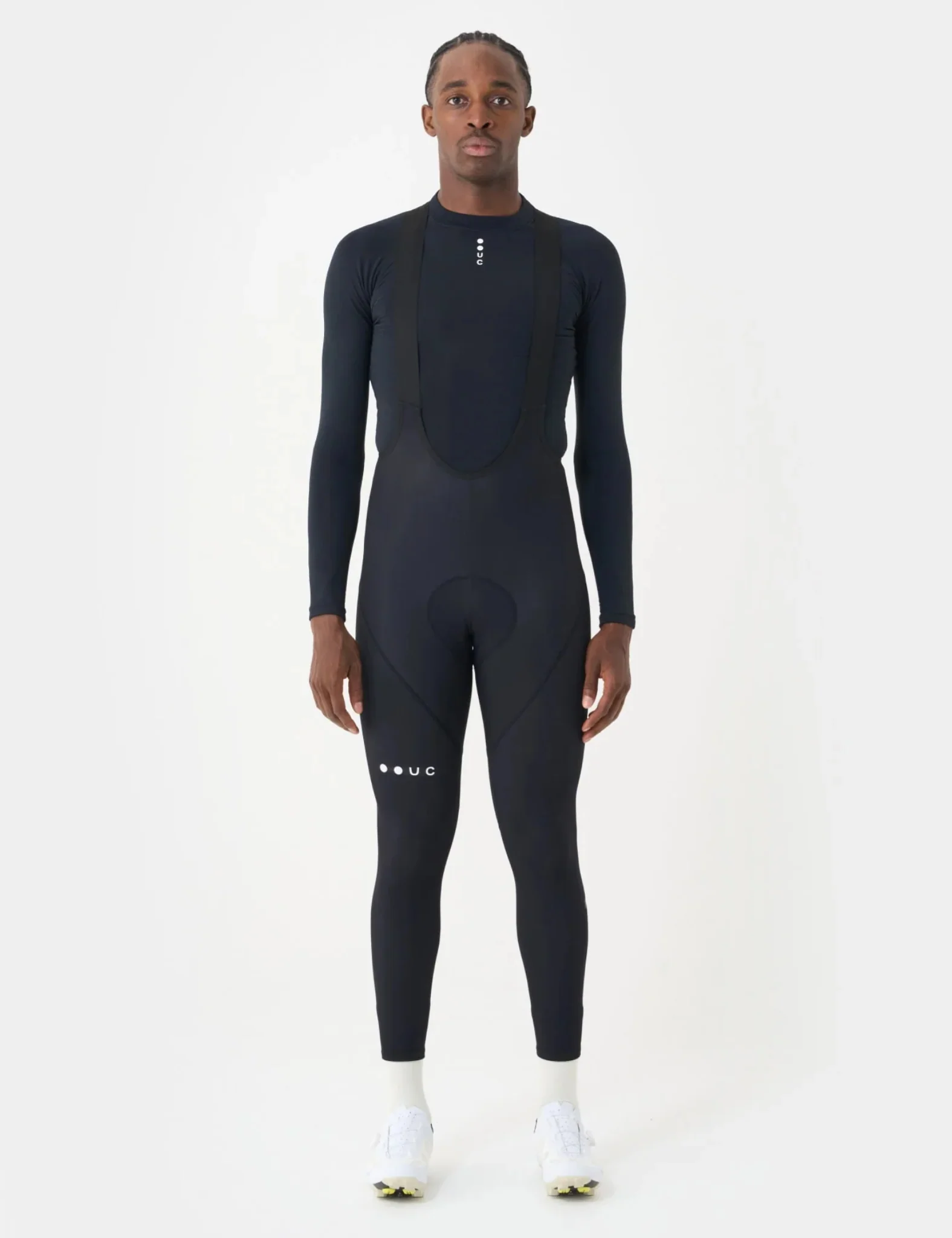 Universal Colours Mono Bib Tights - Black