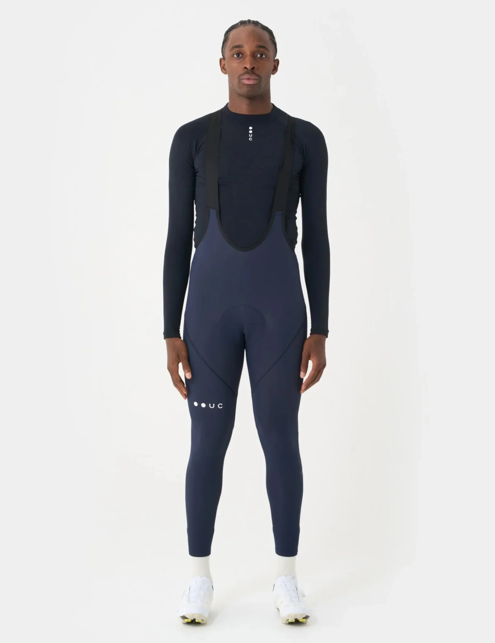Universal Colours Mono Bib Tights - Navy Blue