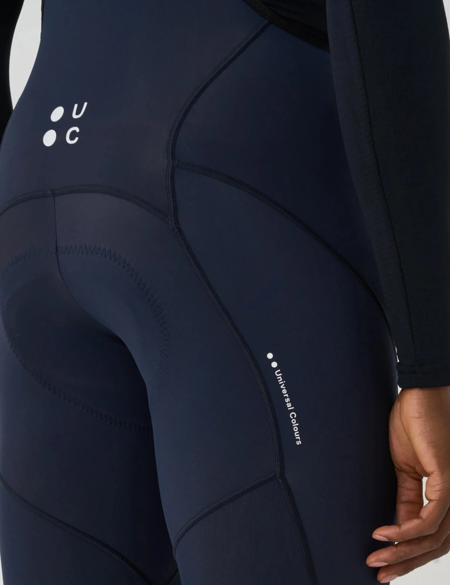 Universal Colours Mono Bib Tights - Navy Blue - Image 2
