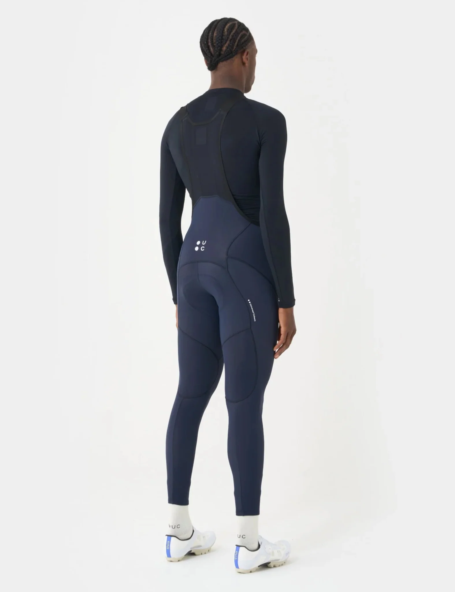 Universal Colours Mono Bib Tights - Navy Blue - Image 6