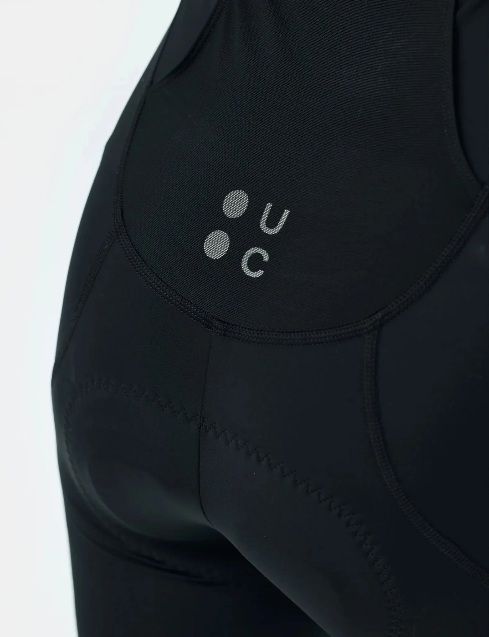 Universal Colours Mono Cargo Womens Bib Short - Black - Image 6
