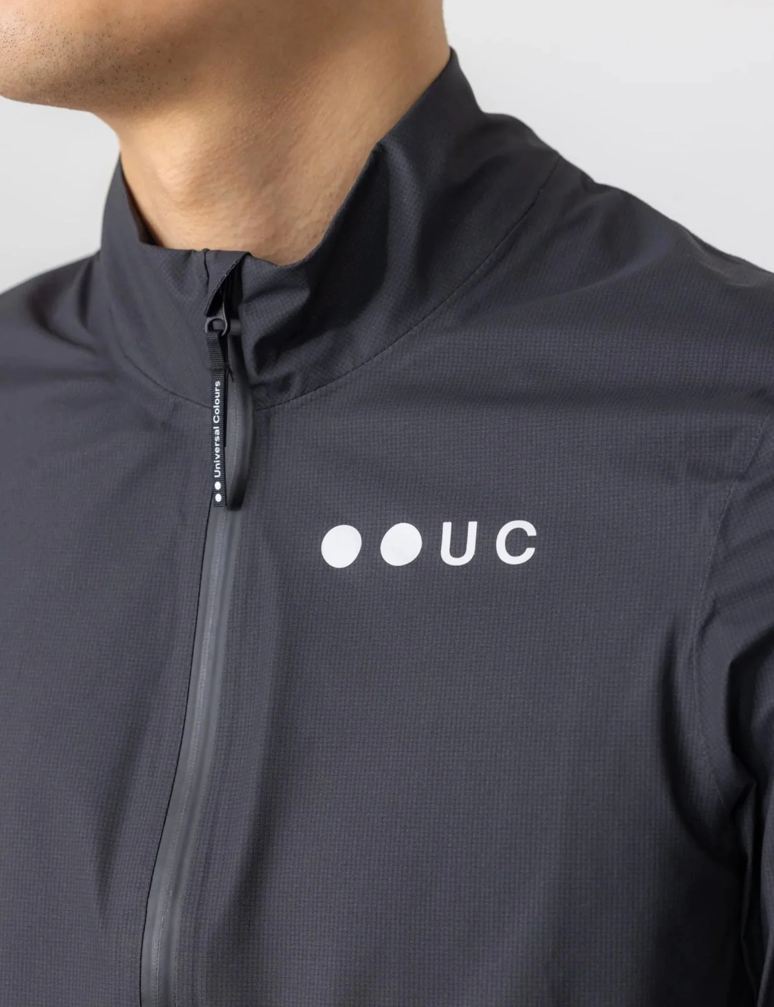Universal Colours Mono Rain Jacket - Black - Image 2
