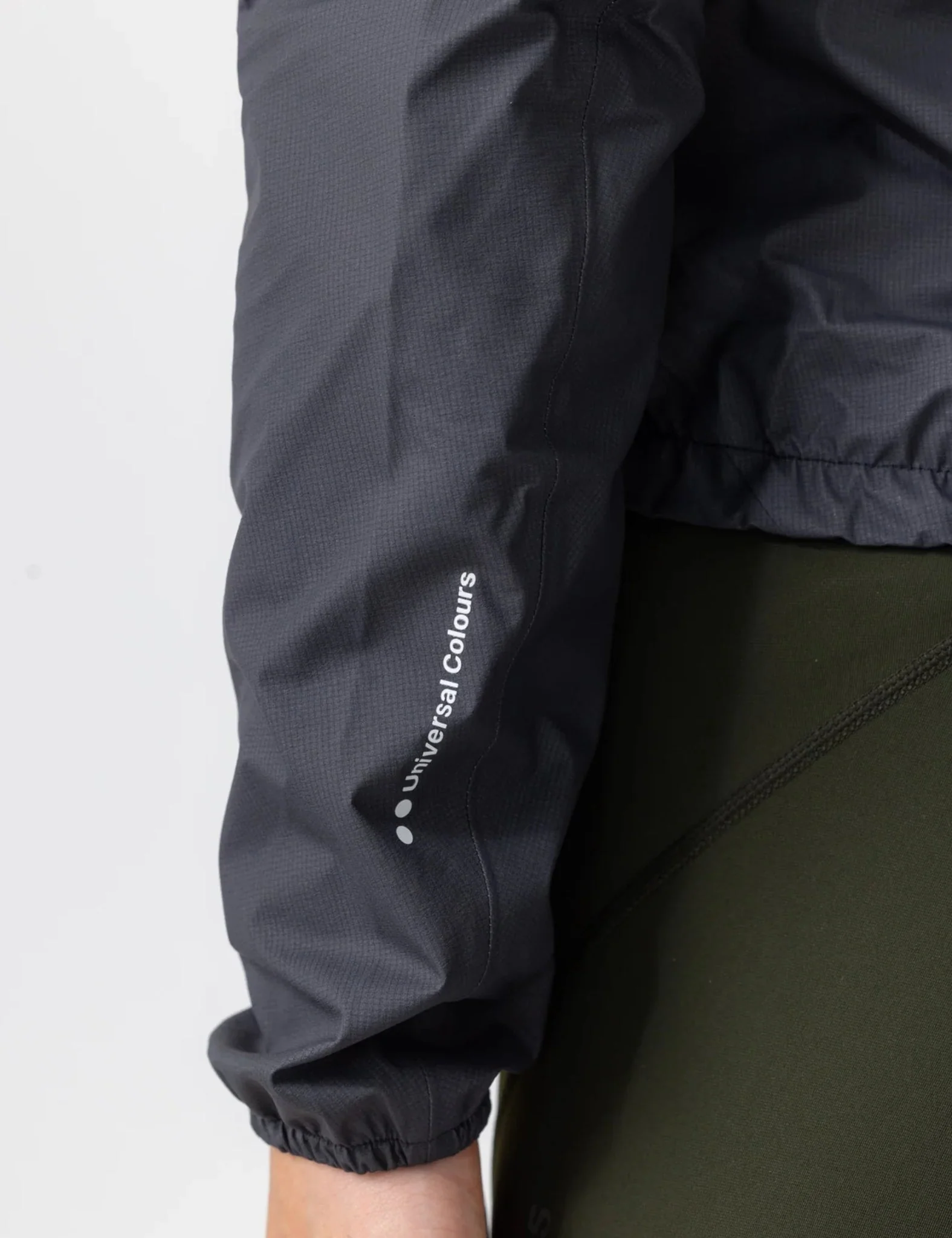 Universal Colours Mono Rain Jacket - Black - Image 3