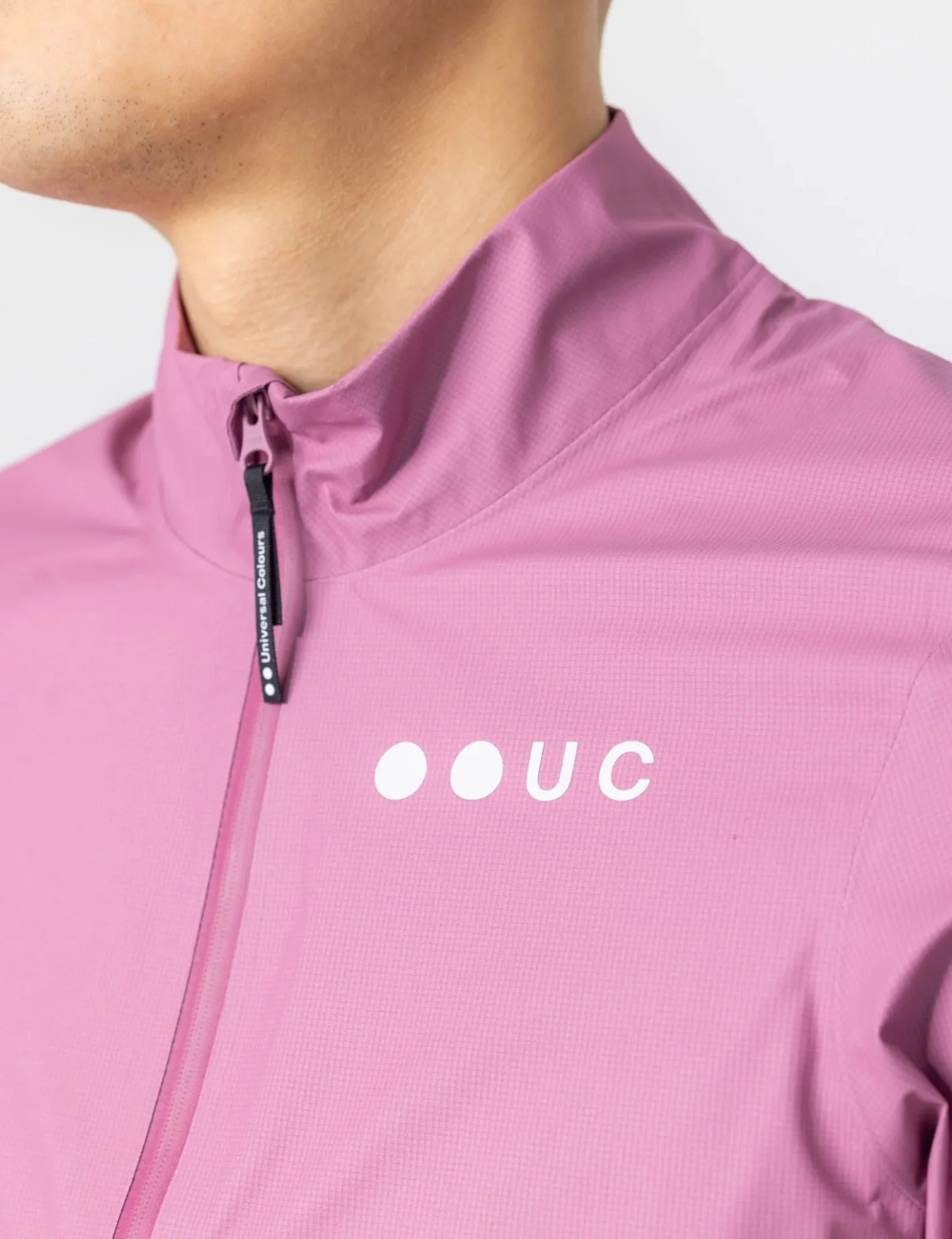 Universal Colours Mono Rain Jacket - Soft Pink - Image 2