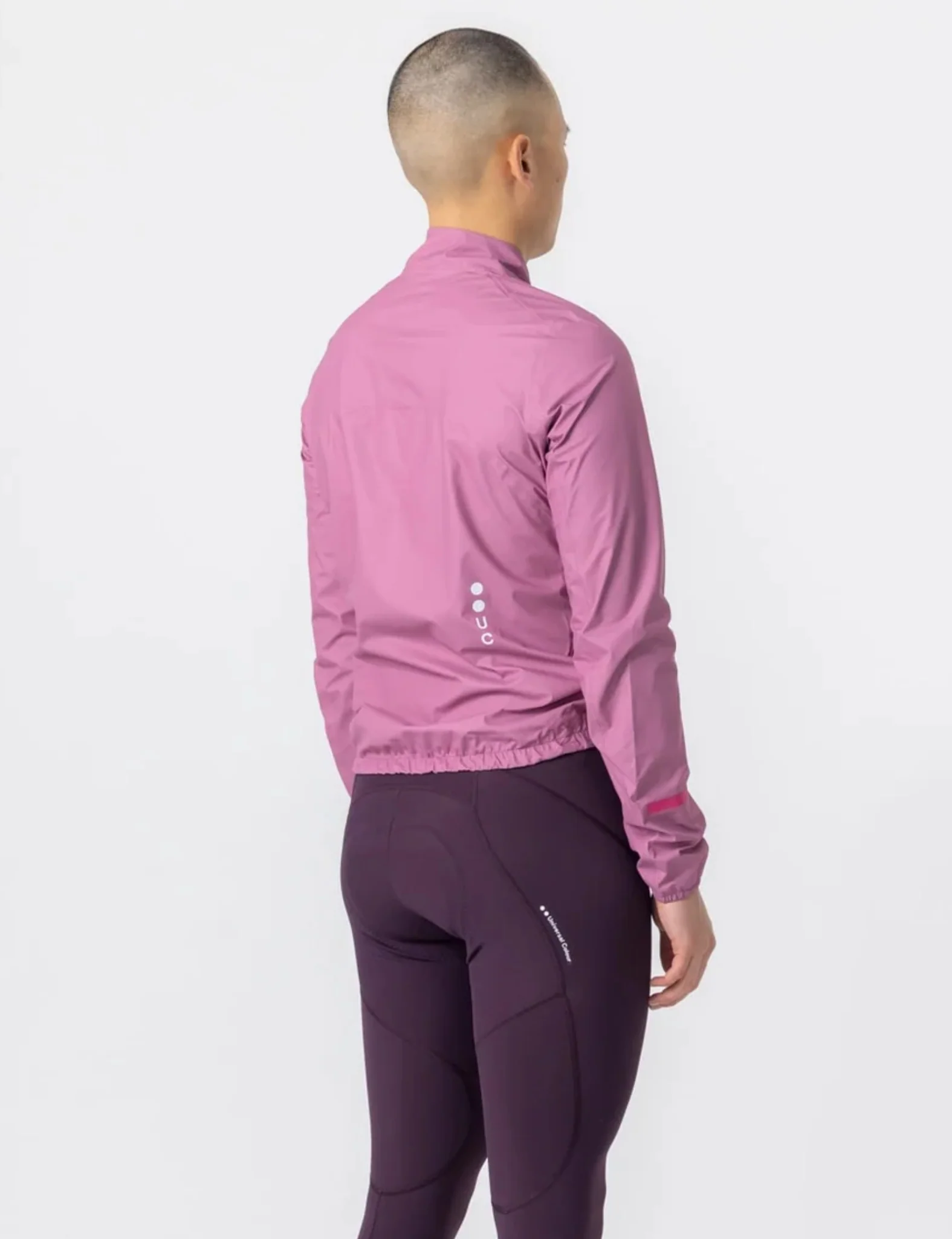 Universal Colours Mono Rain Jacket - Soft Pink - Image 4