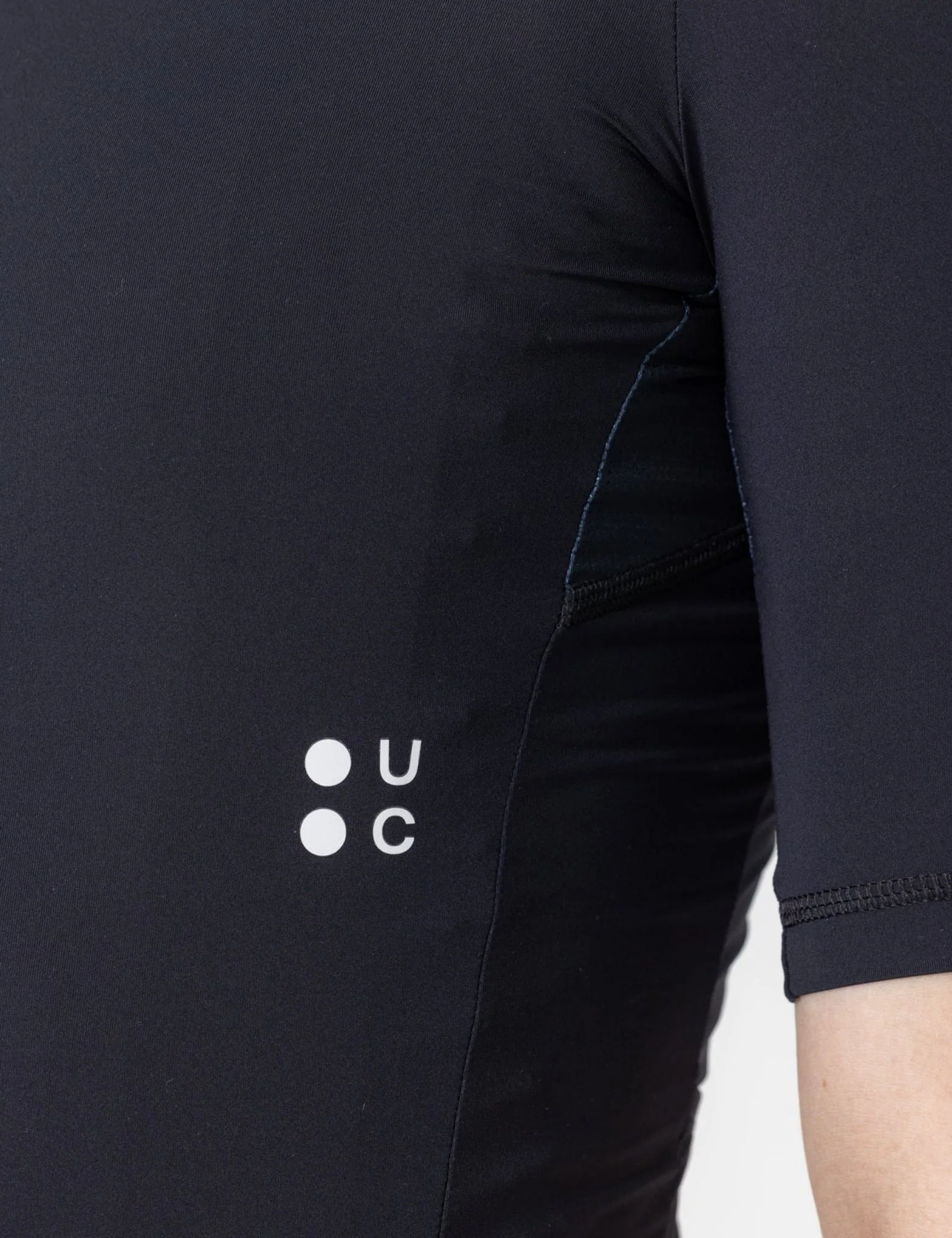 Universal Colours Mono Short Sleeve Jersey - Black - Image 3