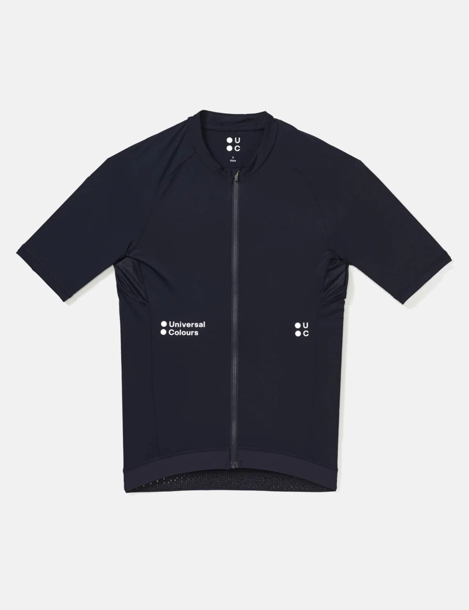 Universal Colours Mono Short Sleeve Jersey - Navy Blue - Image 3