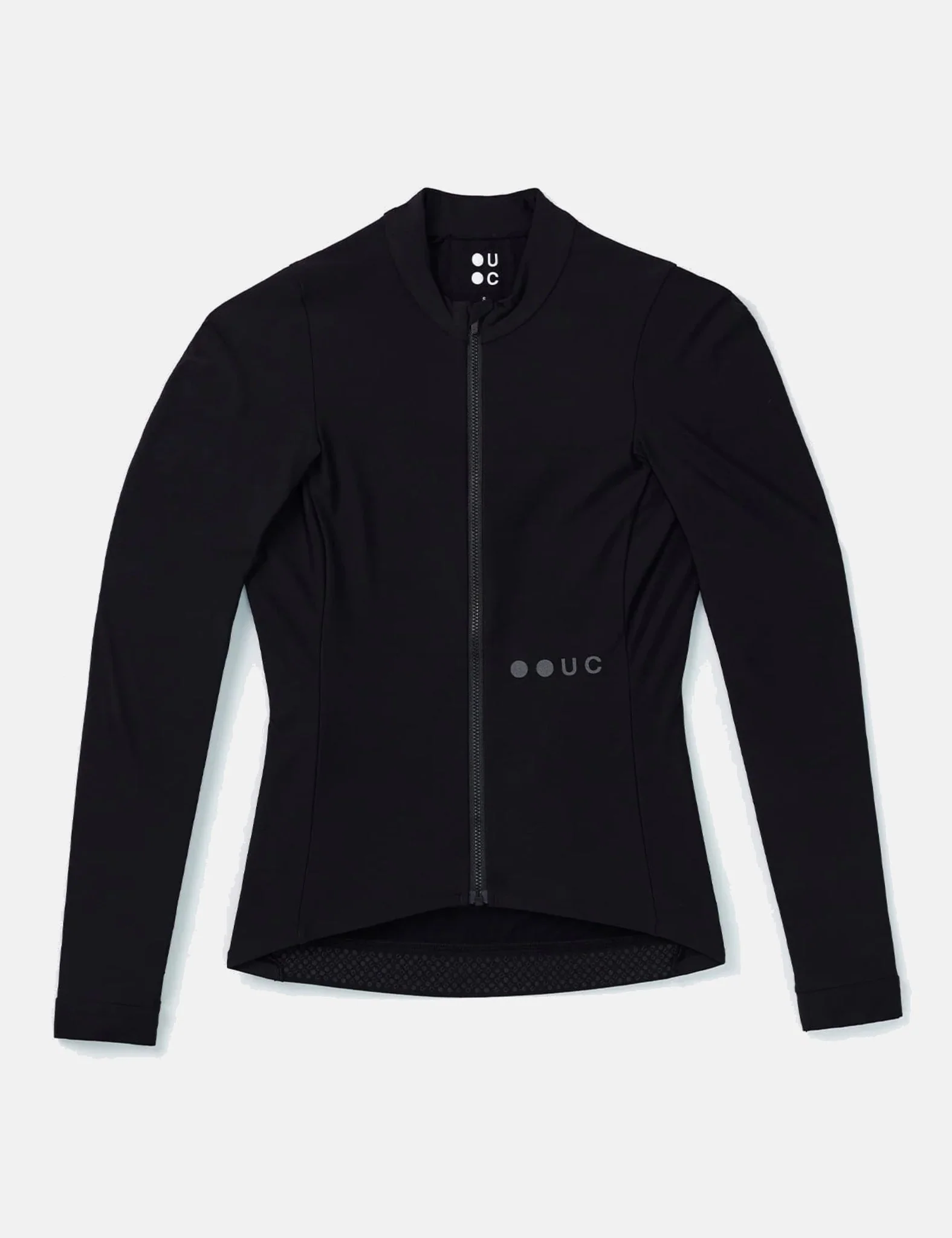 Universal Colours Mono Womens Long Sleeve Jersey - Black - Image 4