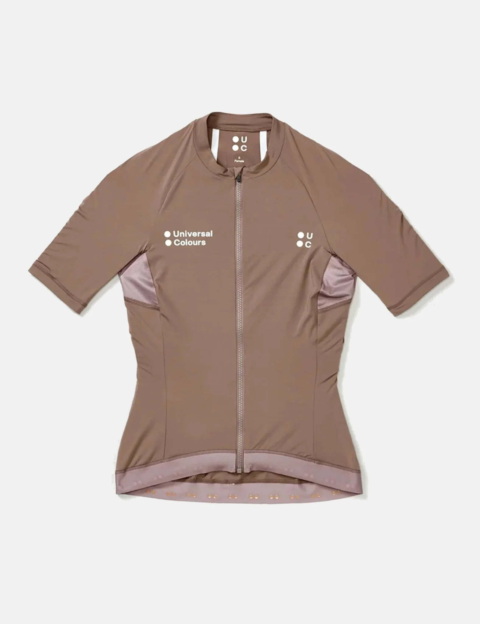 Universal Colours Mono Womens Short Sleeve Jersey - Portobello Grey - Image 2