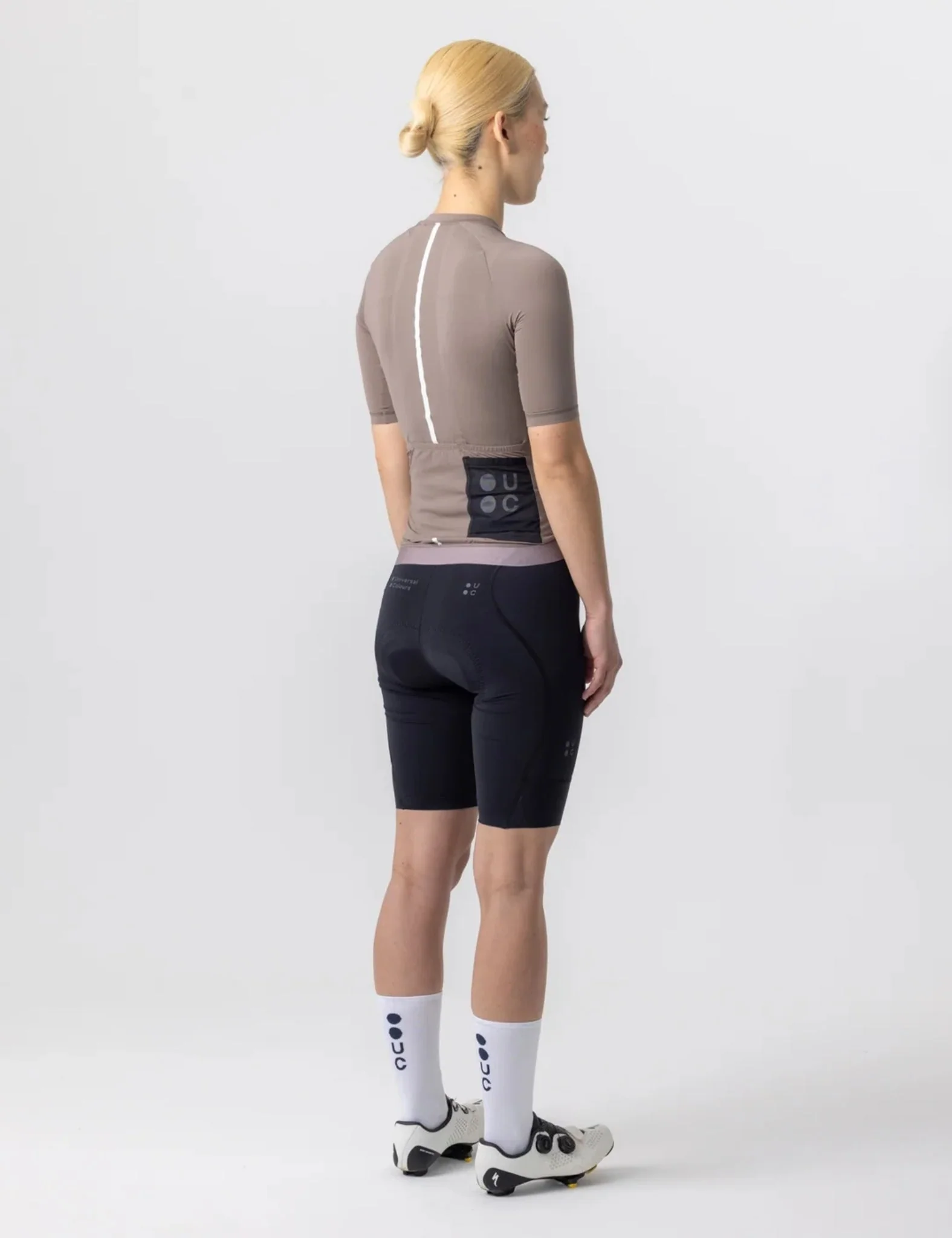 Universal Colours Mono Womens Short Sleeve Jersey - Portobello Grey - Image 4