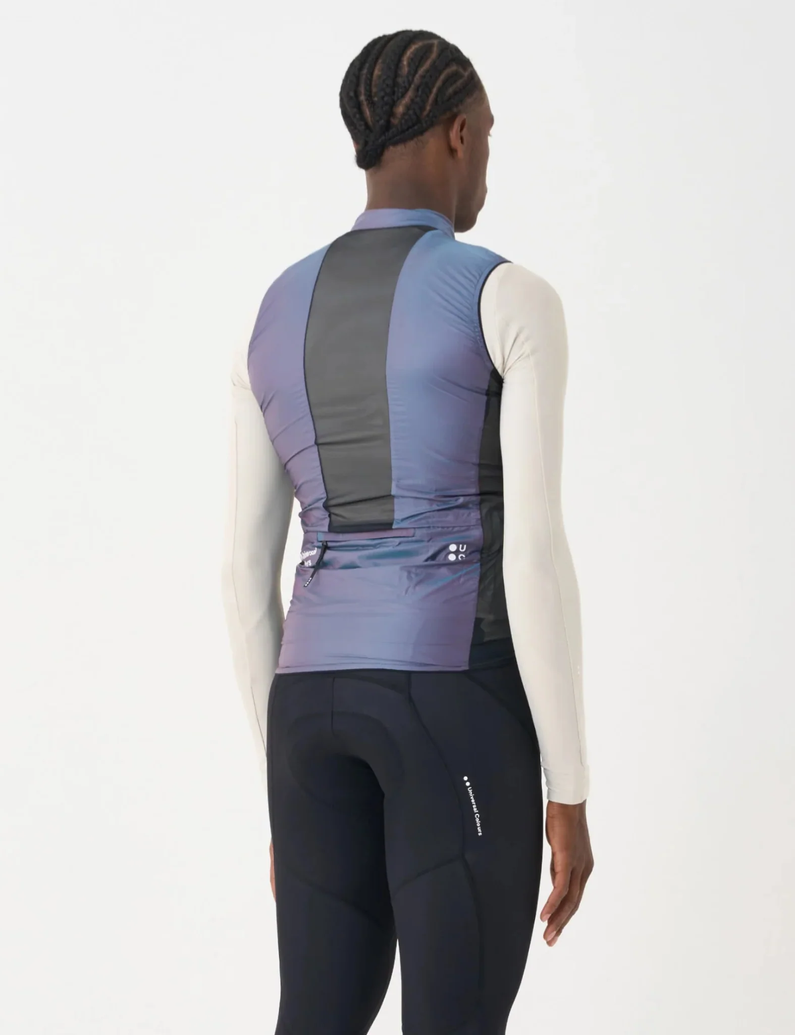 Universal Colours Spectrum Unisex Gilet 2.0 - Iridescent Violet - Image 3
