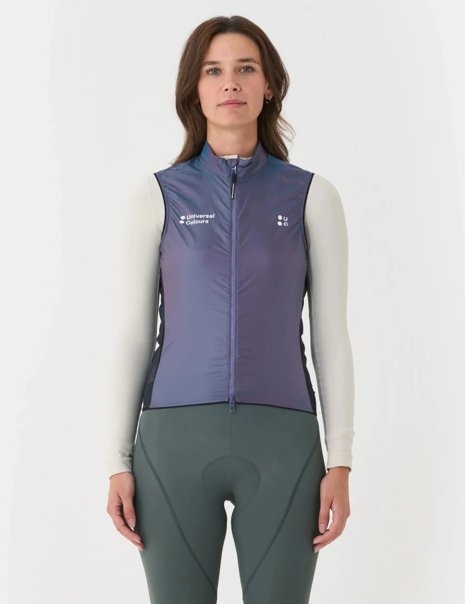 Universal Colours Spectrum Unisex Gilet 2.0 - Iridescent Violet - Image 4