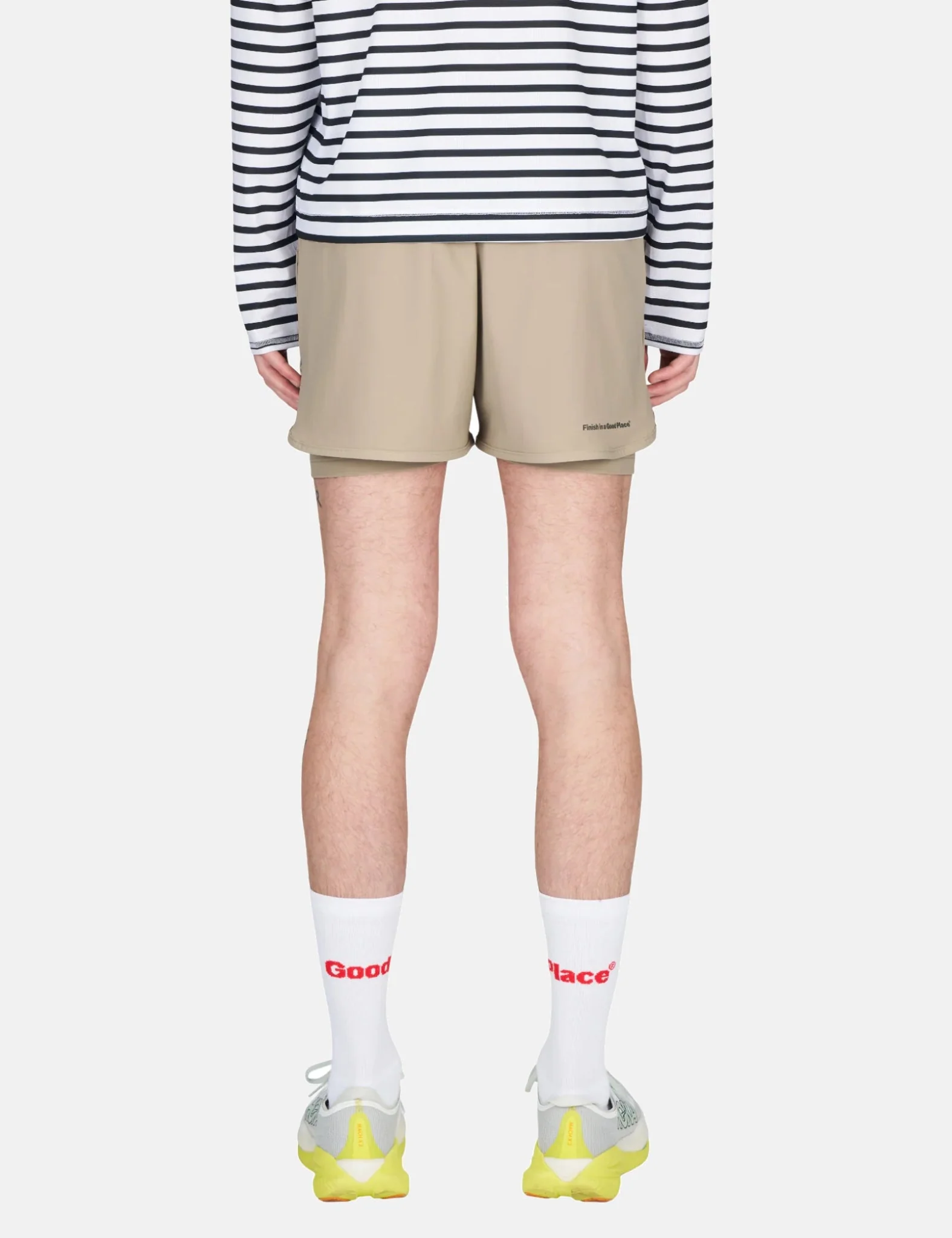UNNA Flow Shorts 3" - Warm Sand - Image 4