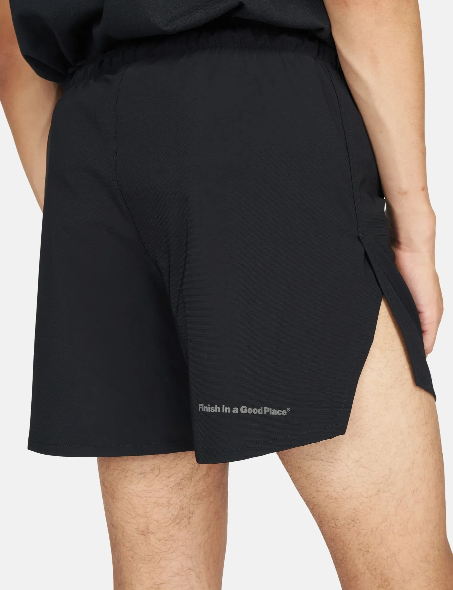 UNNA Tempo Shorts - Black - Image 2