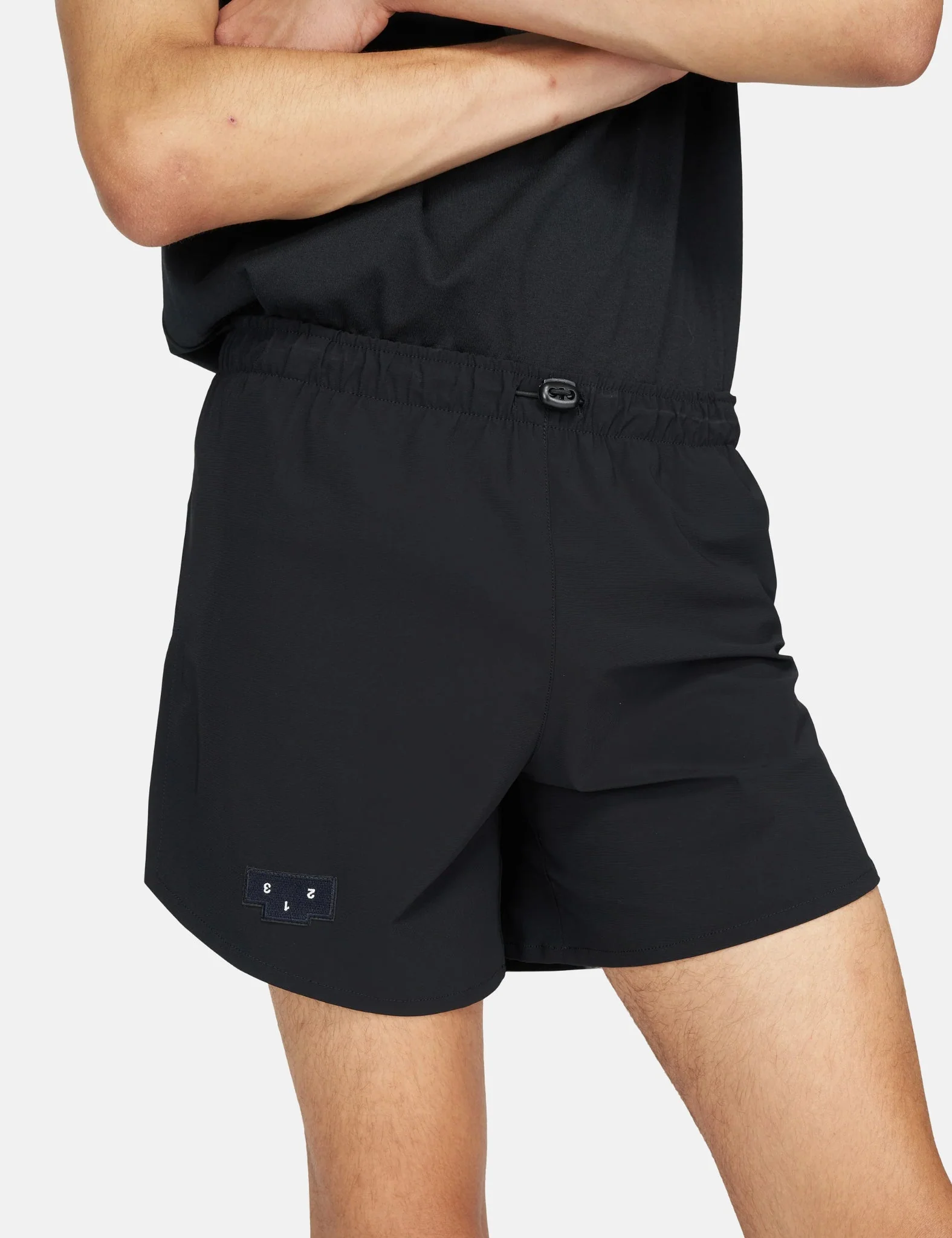 UNNA Tempo Shorts - Black - Image 3