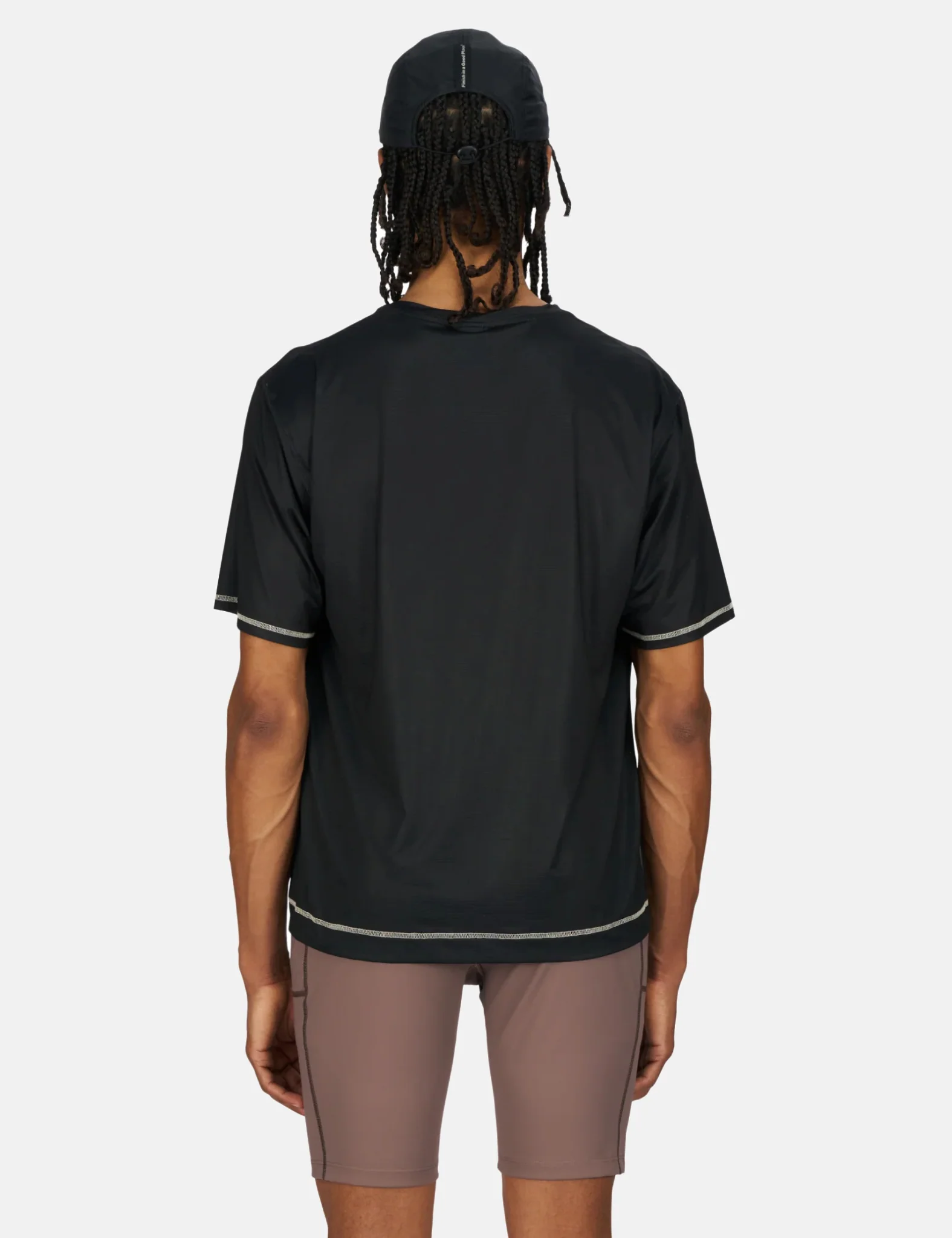 UNNA Wavy T-Shirt - Black - Image 3