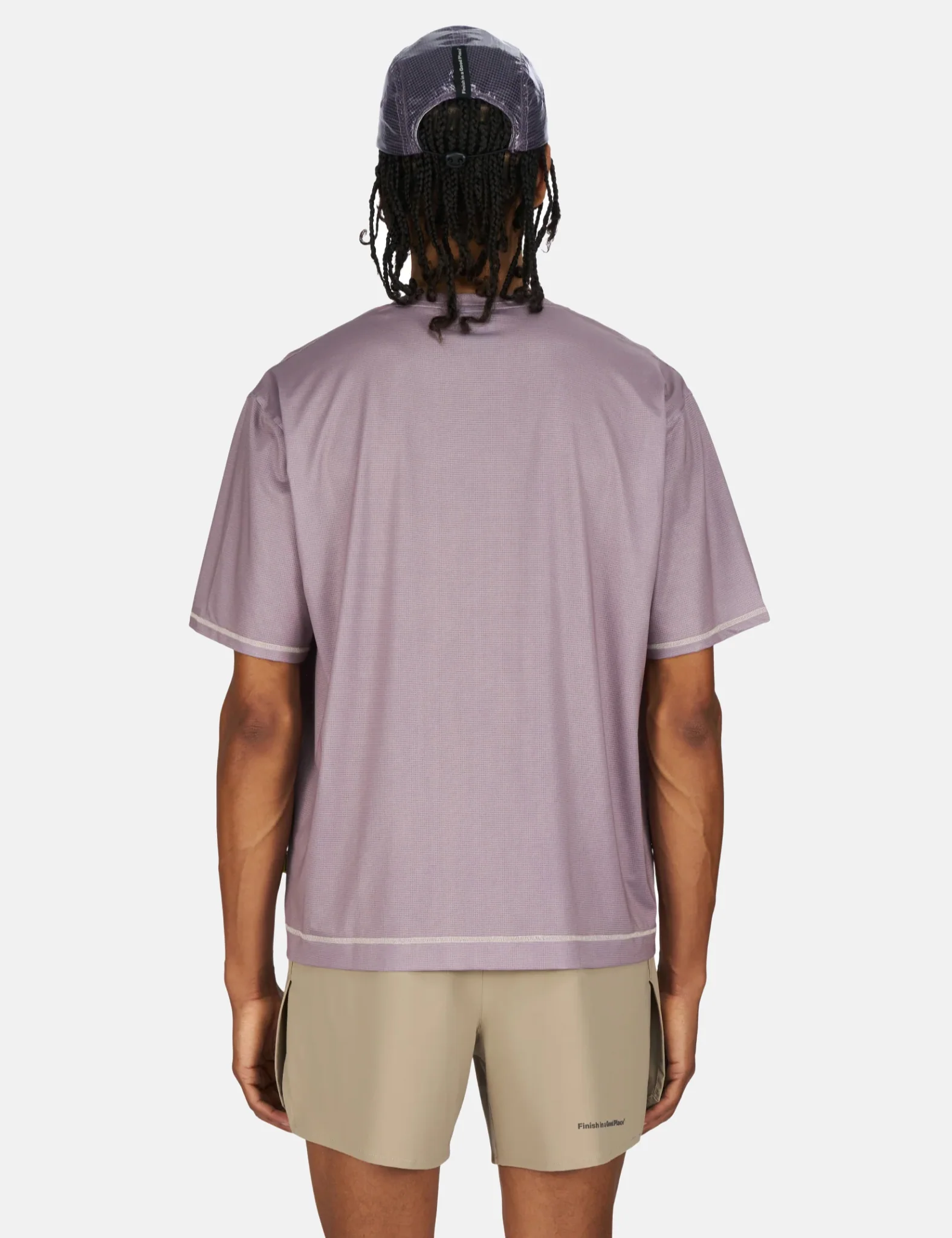 UNNA Wavy T-Shirt - Orchid Night - Image 4