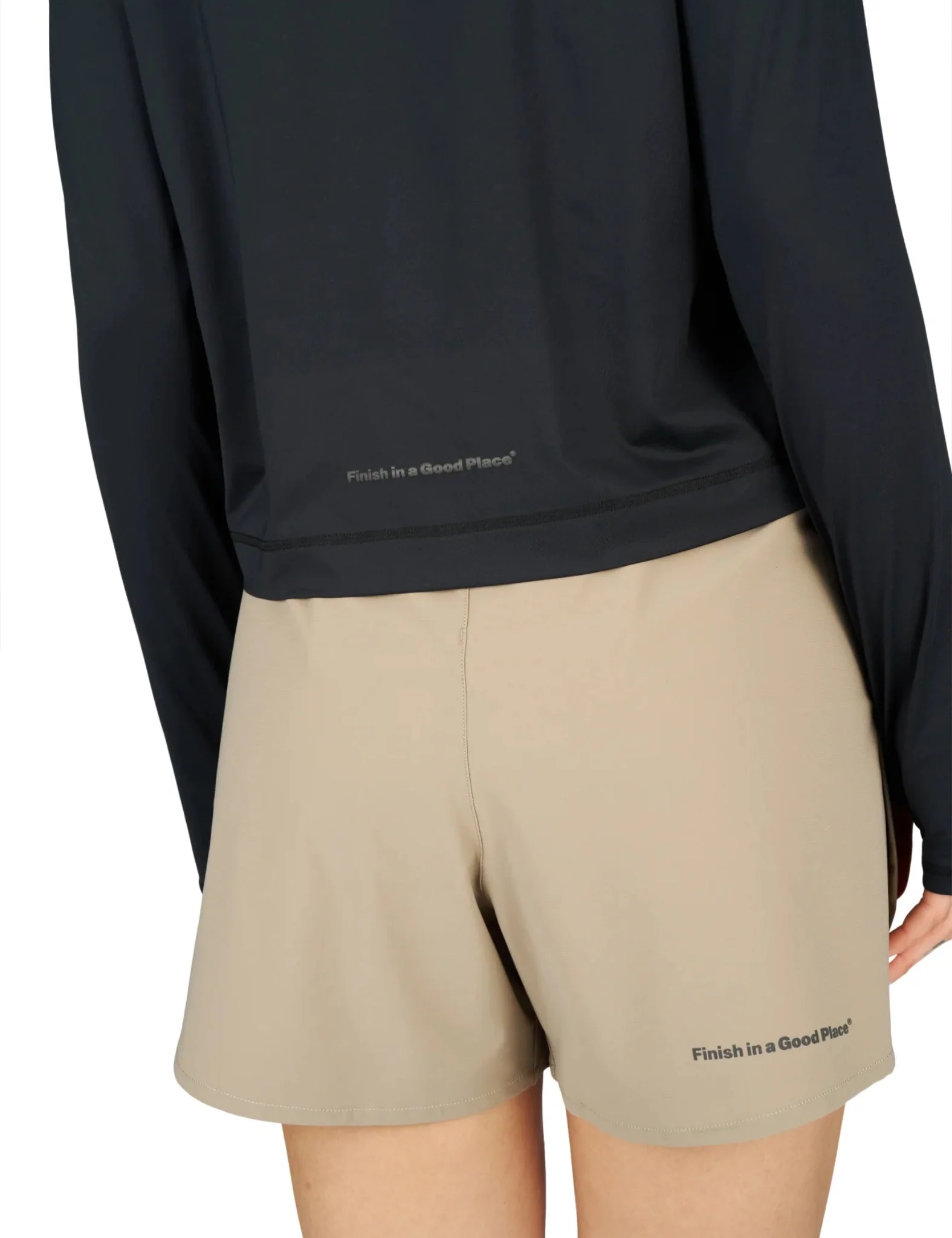 UNNA Womens Tempo Shorts - Warm Sand - Image 3